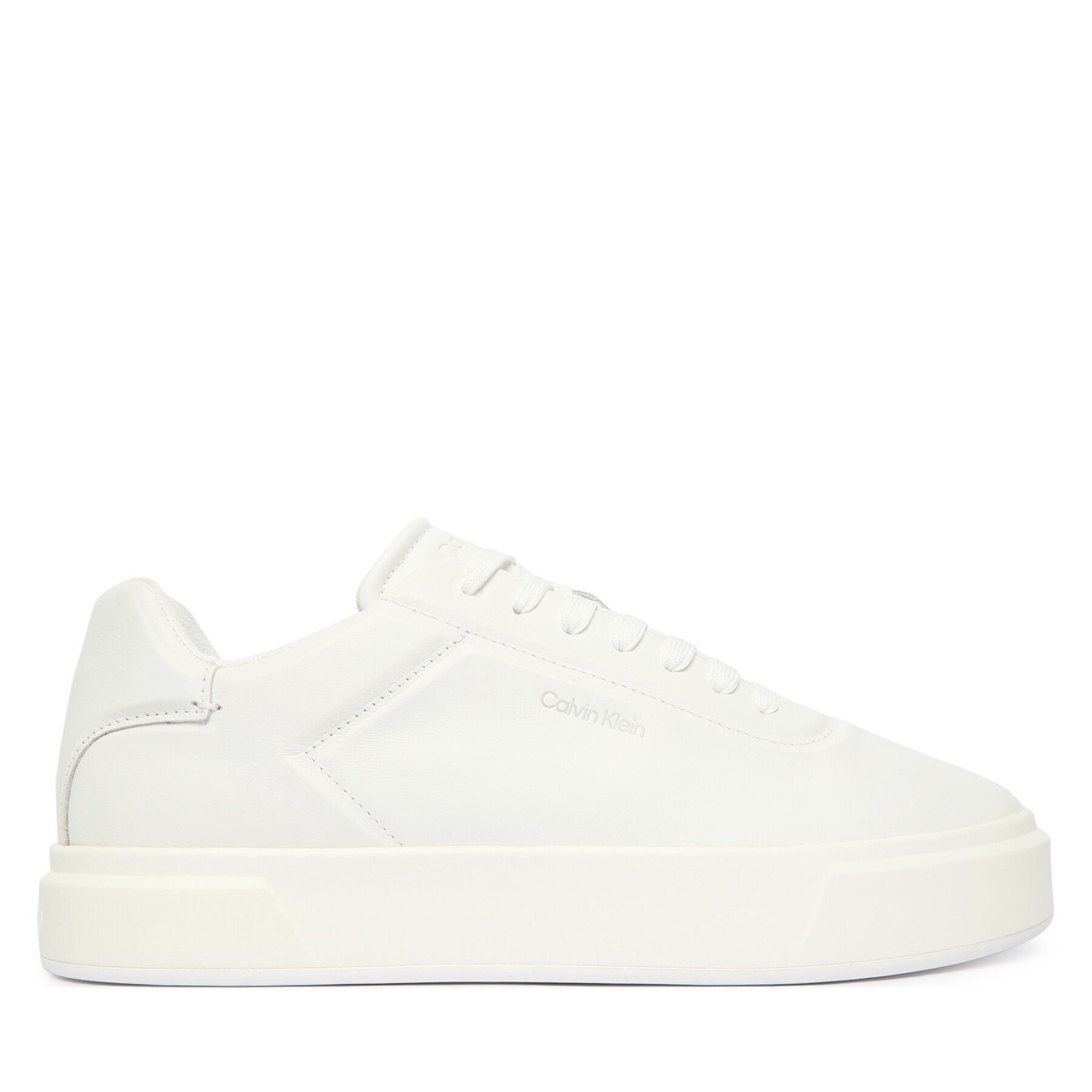 Calvin Klein Pánske Sneakersy, Rozmer: 45, Biela, Basket Cups Oxf Lup Hf Lth YM0YM01452