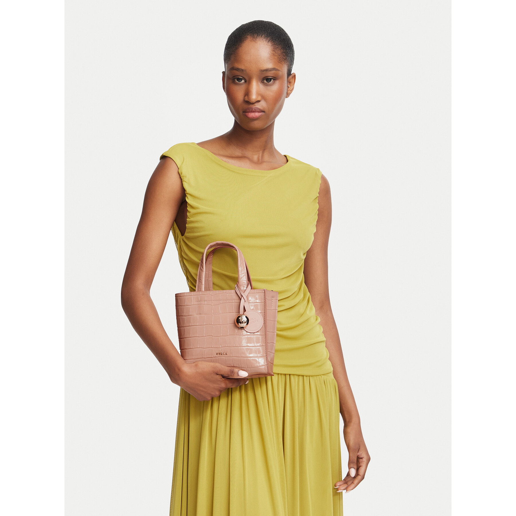 Дамска чанта Furla Divide It Mini WB02124 BX4255 4910S Розов