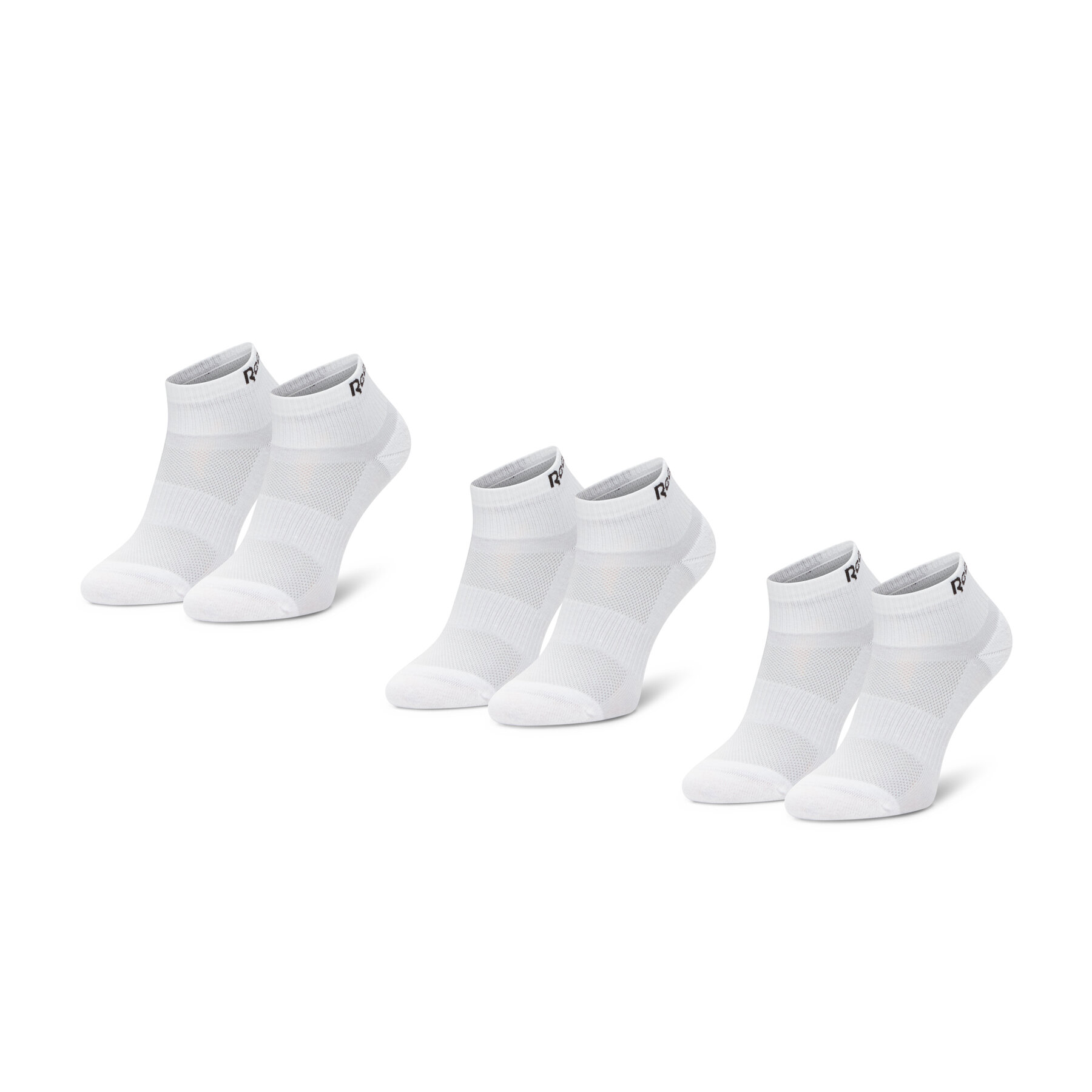 

Набір 3 пар низьких шкарпеток unisex Reebok Te Ank Sock 3P GH0420 White, Білий