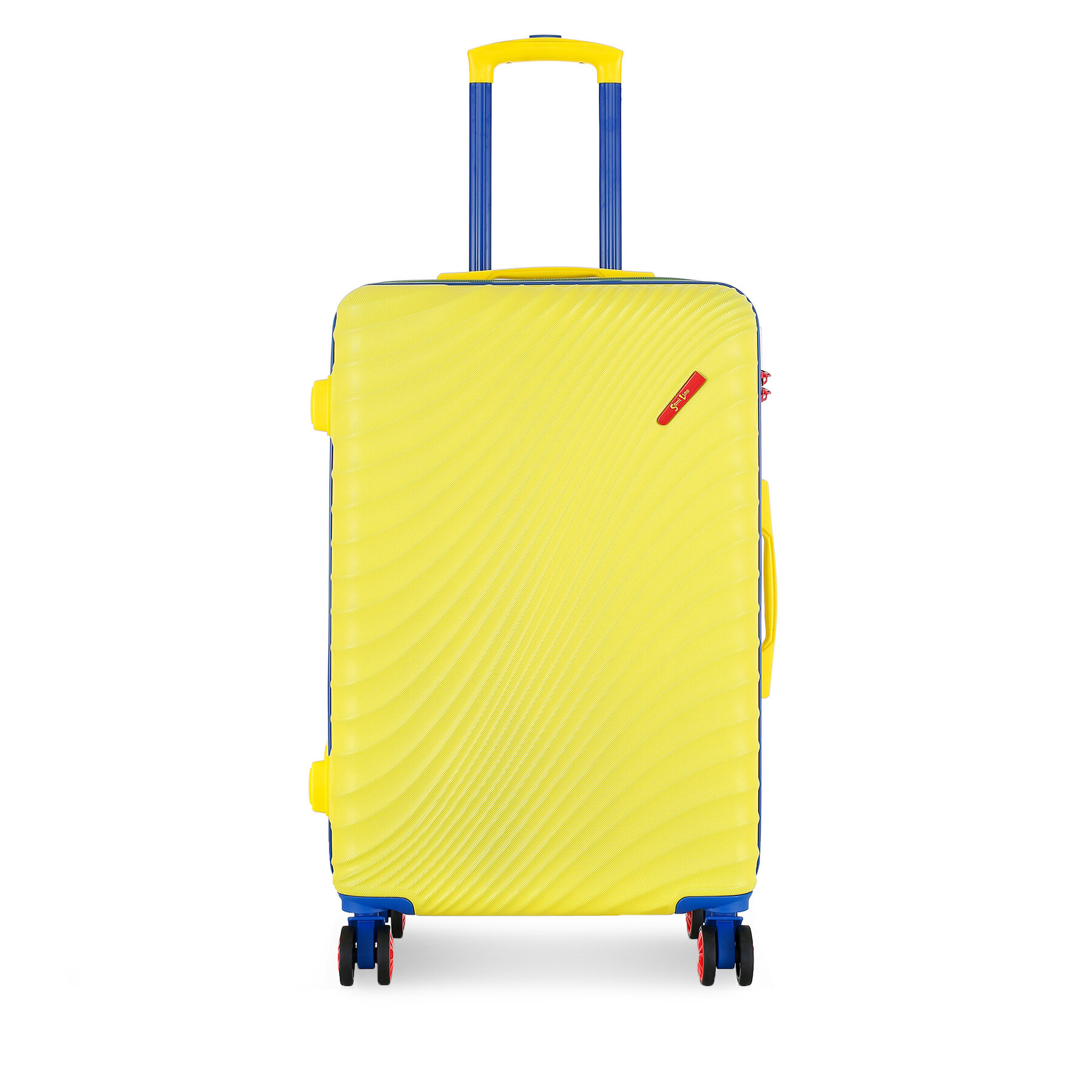 Valigia media Semi Line T5934-2 Giallo