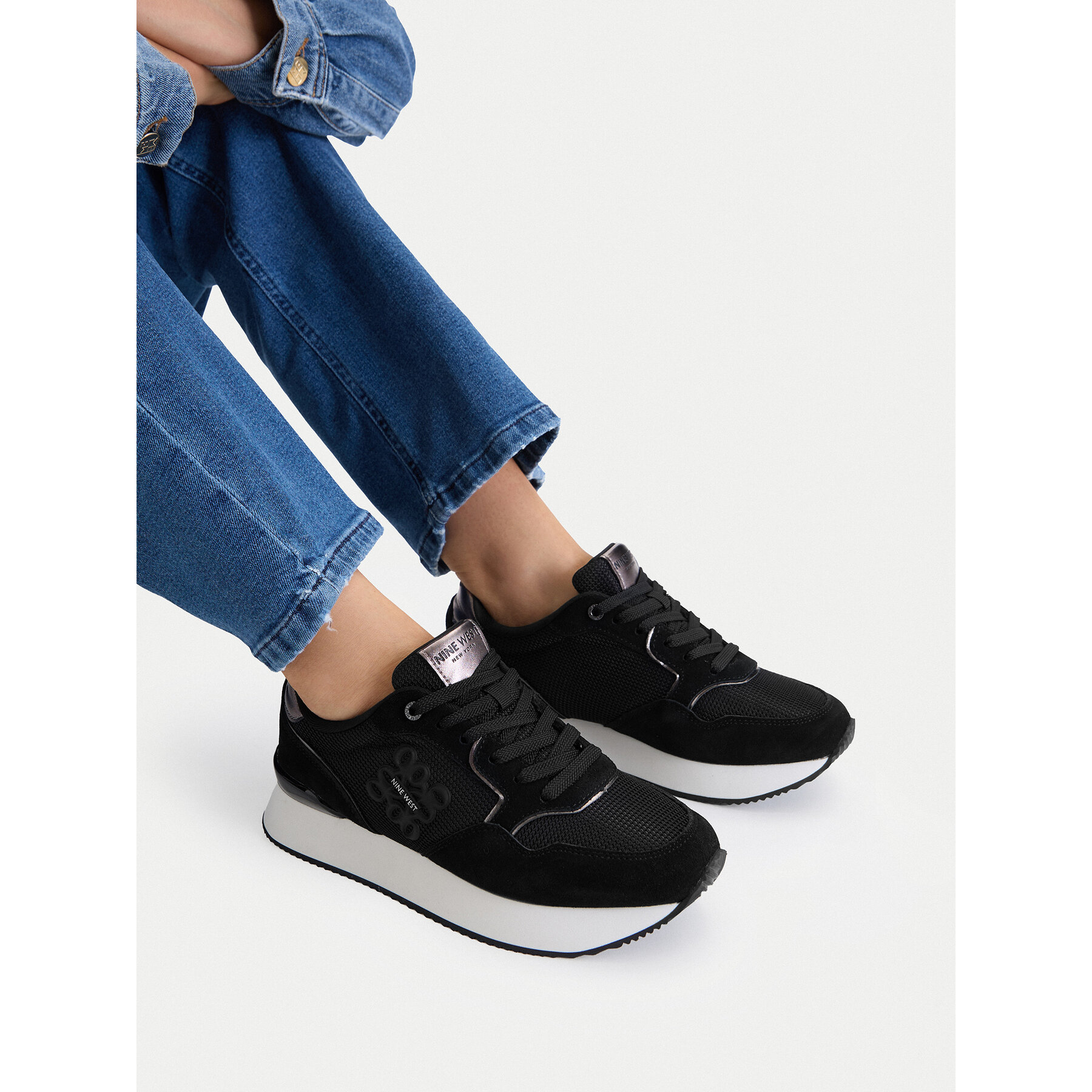 Tenisice Nine West EO-H24049 Crna