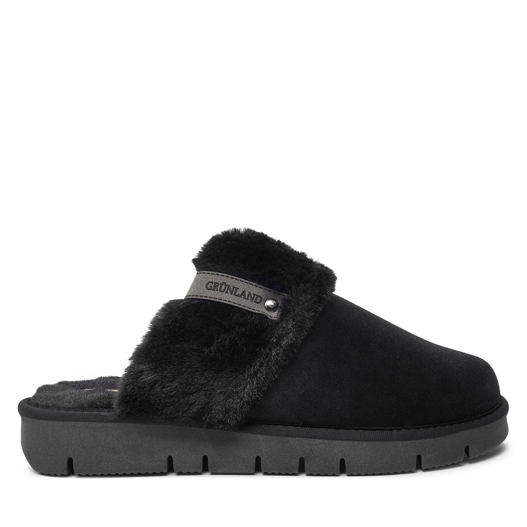 Pantofole Grünland Loxi 3023 Nero