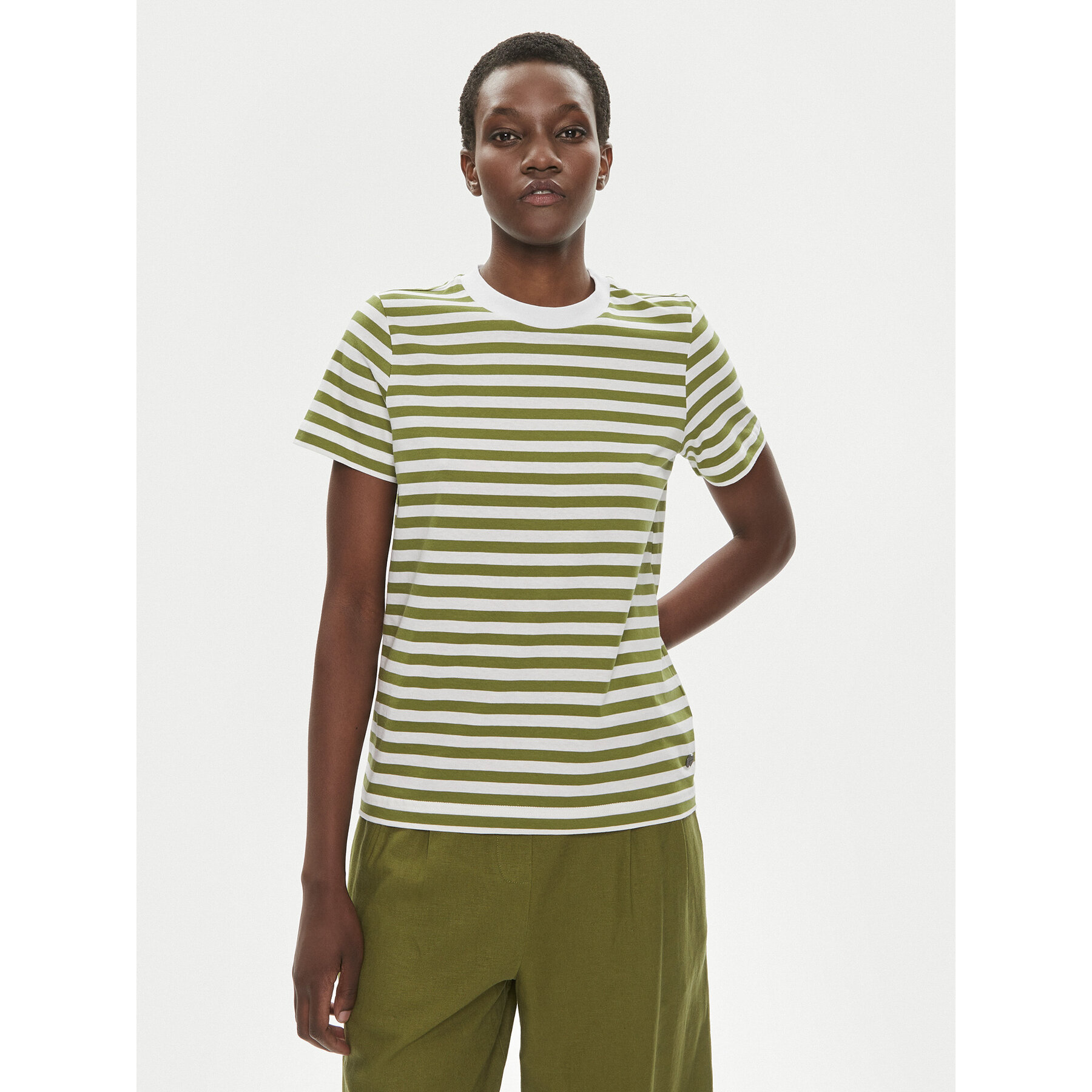 Tamaris Apparel T-shirt Dabra TAW0892 Verde Regular Fit