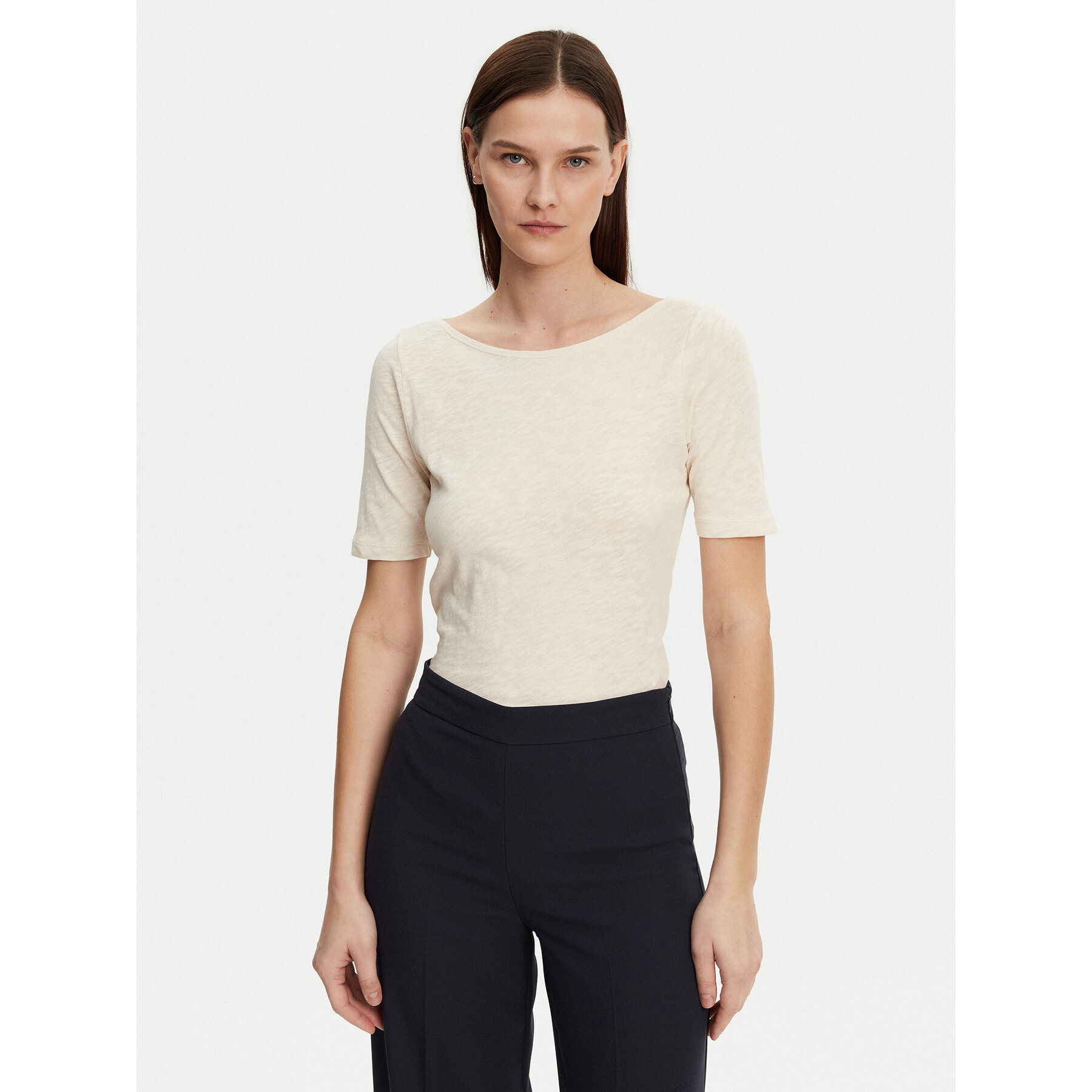 Marc O'Polo Bluse 502 2261 51399 Beige Regular Fit