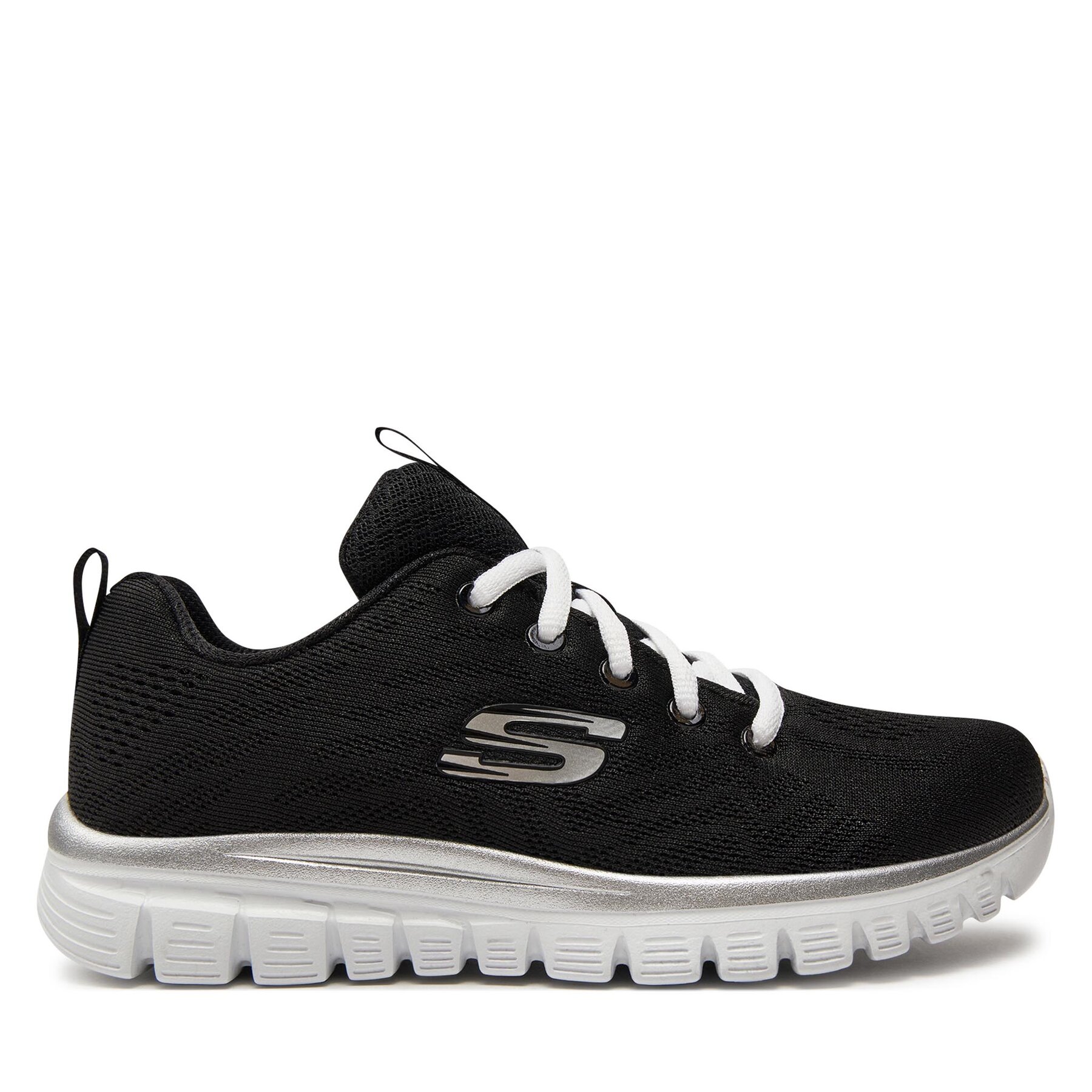 Sneakers Skechers Get Connected 12615/BKW Negru
