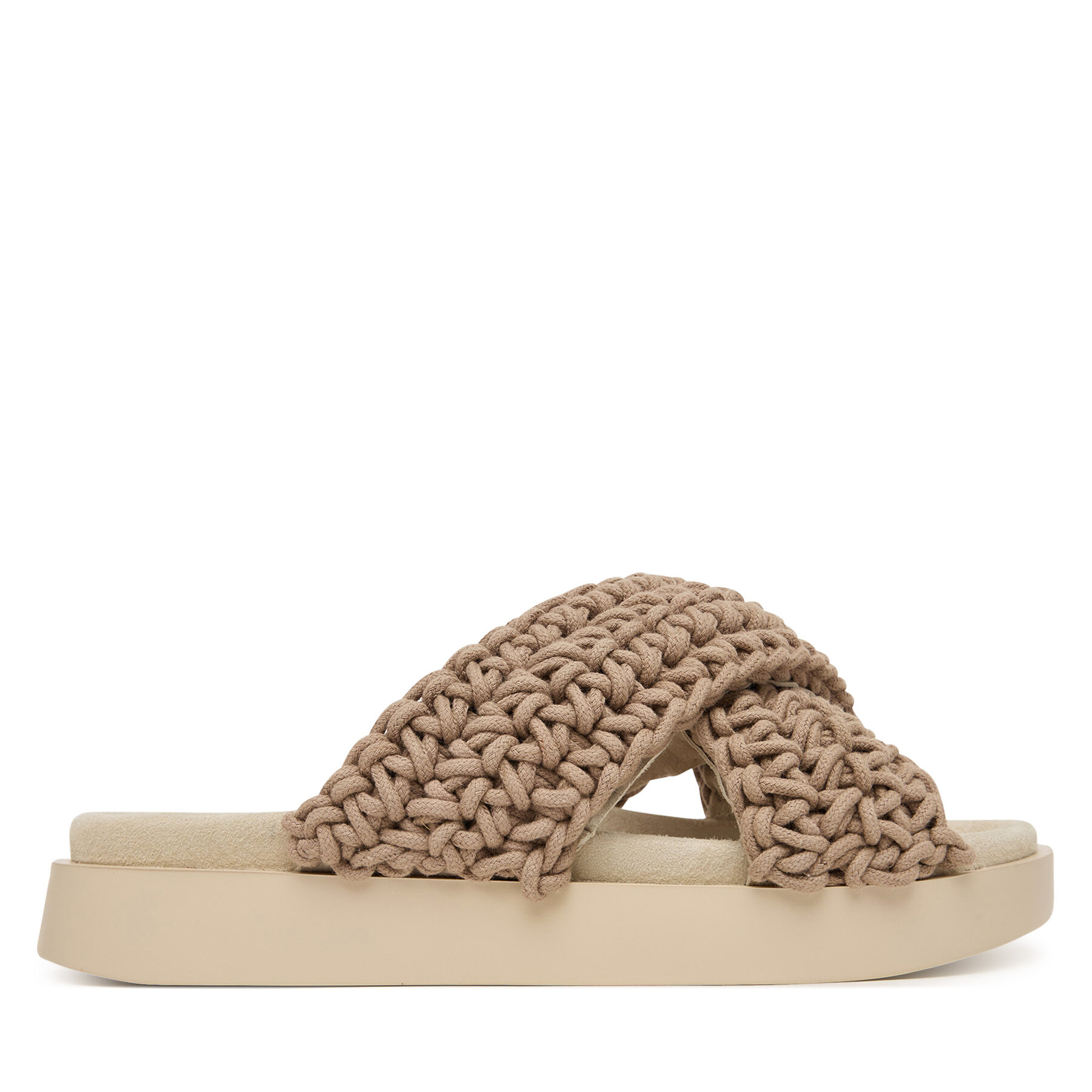 Παντόφλες Inuikii Woven 1004.003.0062 Μπεζ