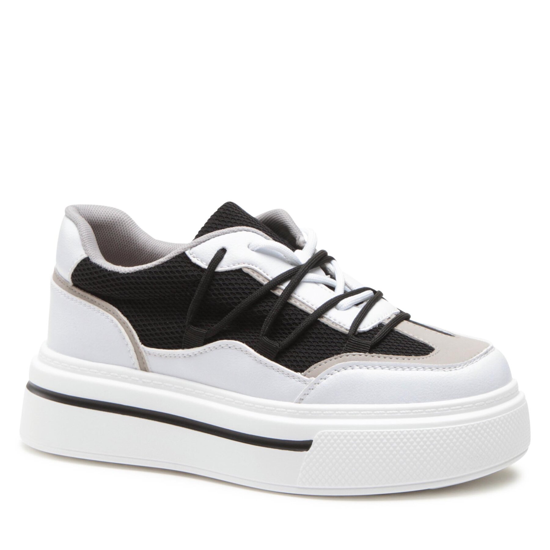 Teniși Keddo 537186/05-05E Black/White 537186/05-05E imagine super redus 2022