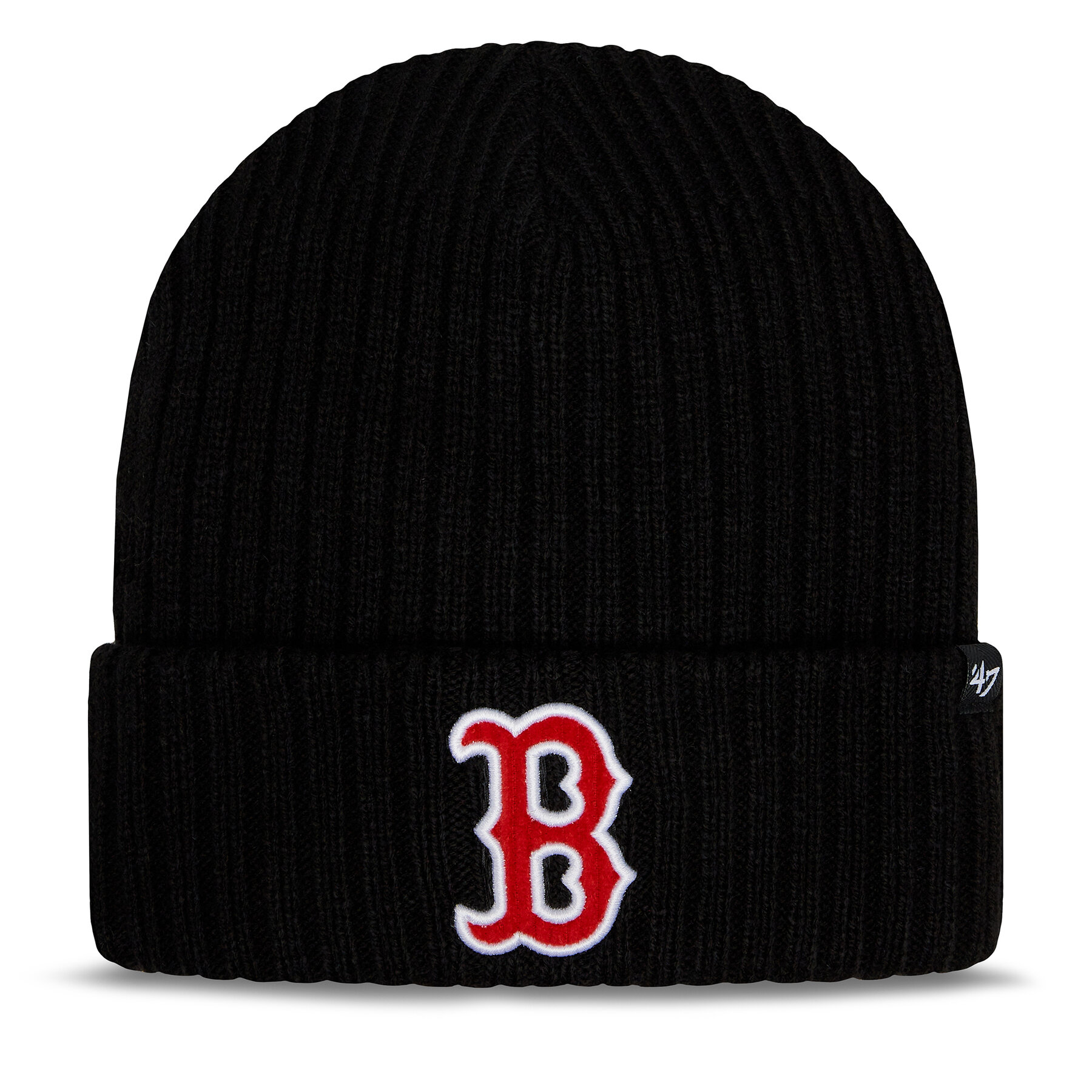 Czapka 47 Brand Czarny MLB Boston Red Sox Thick Cord Logo 47 B-THCCK02ACE-BK