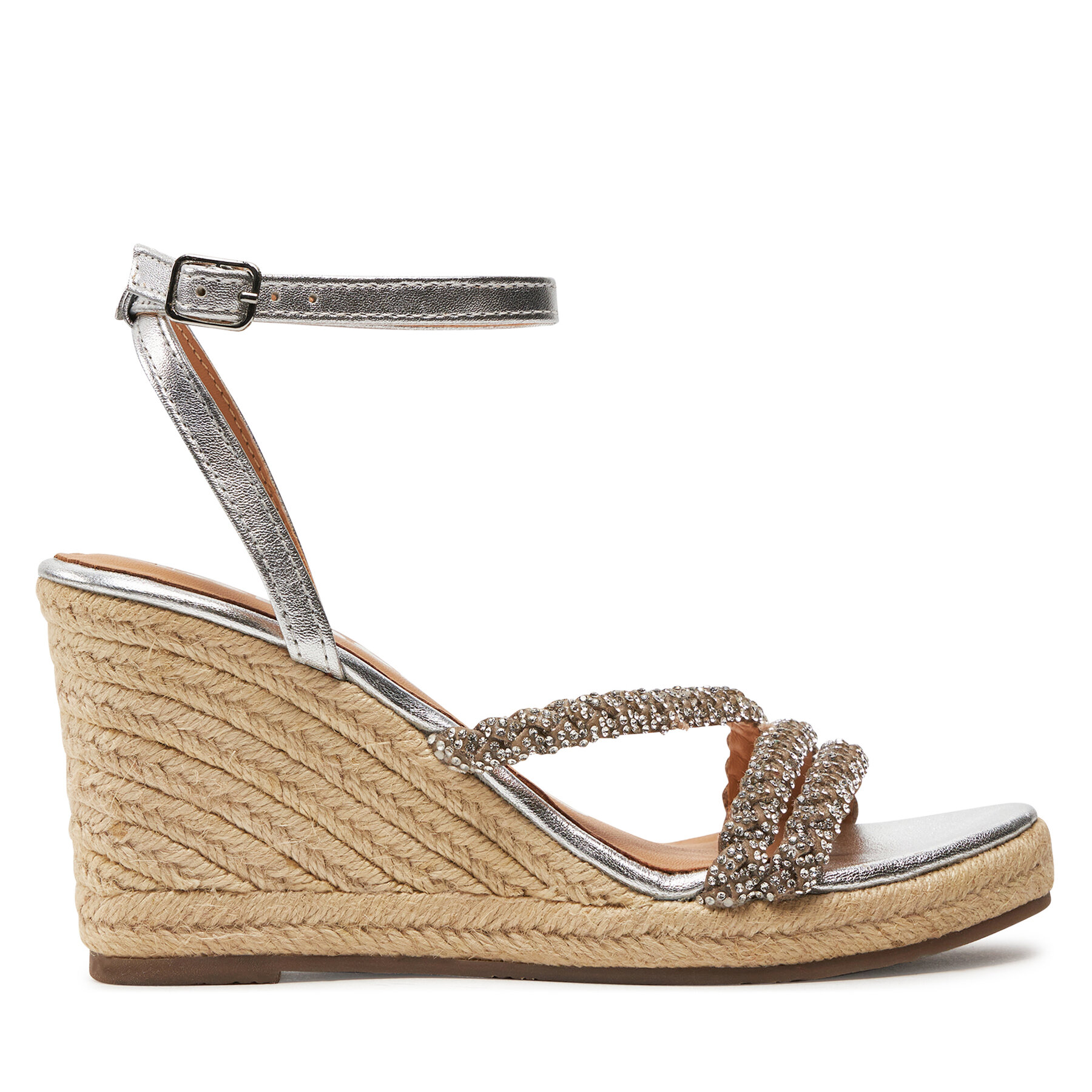  Espadrilles Gioseppo Menfi 72064-P Ezüst akciós termékkép 1
