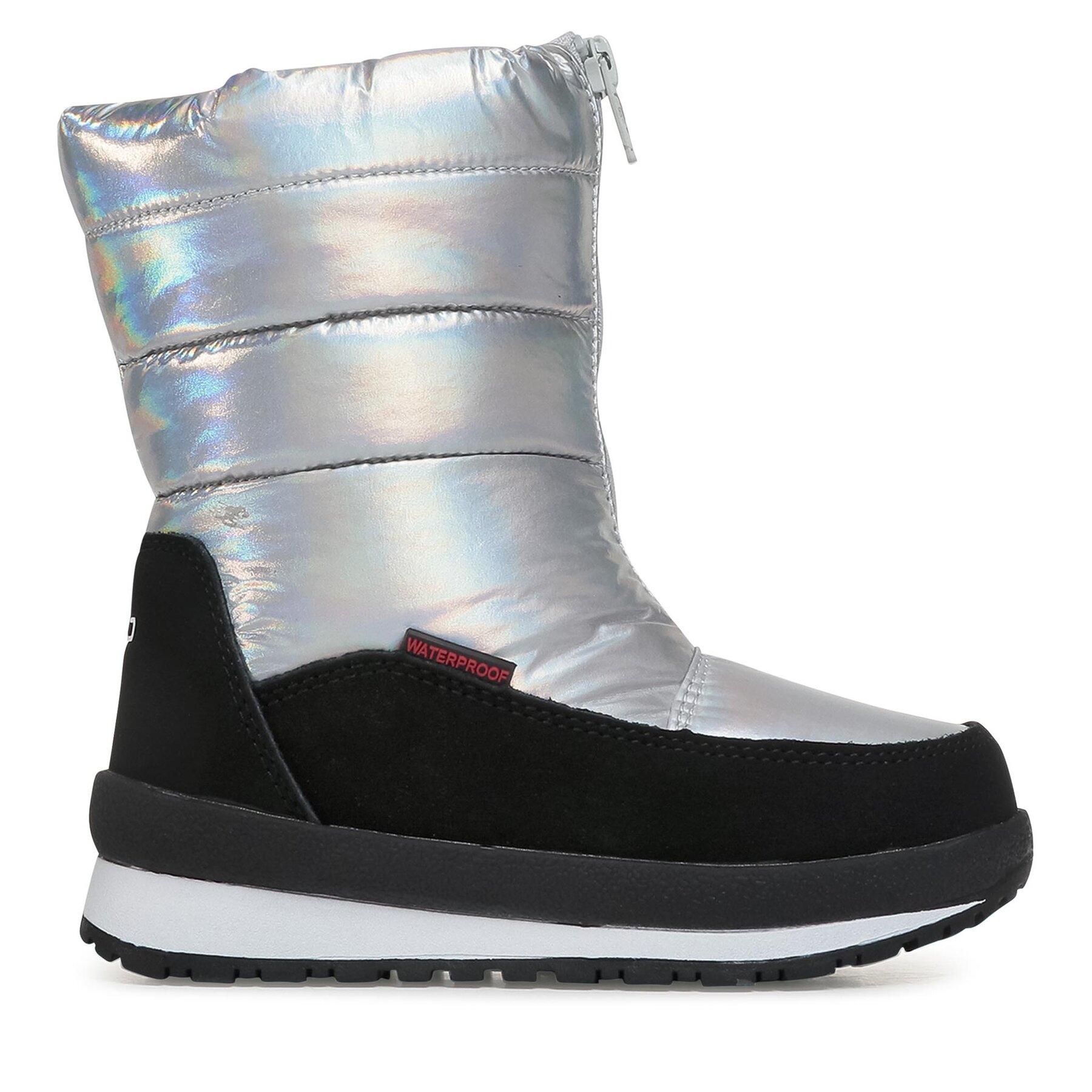 Snehule CMP Kids Rae Snow Boots Wp 39Q4964 Strieborná