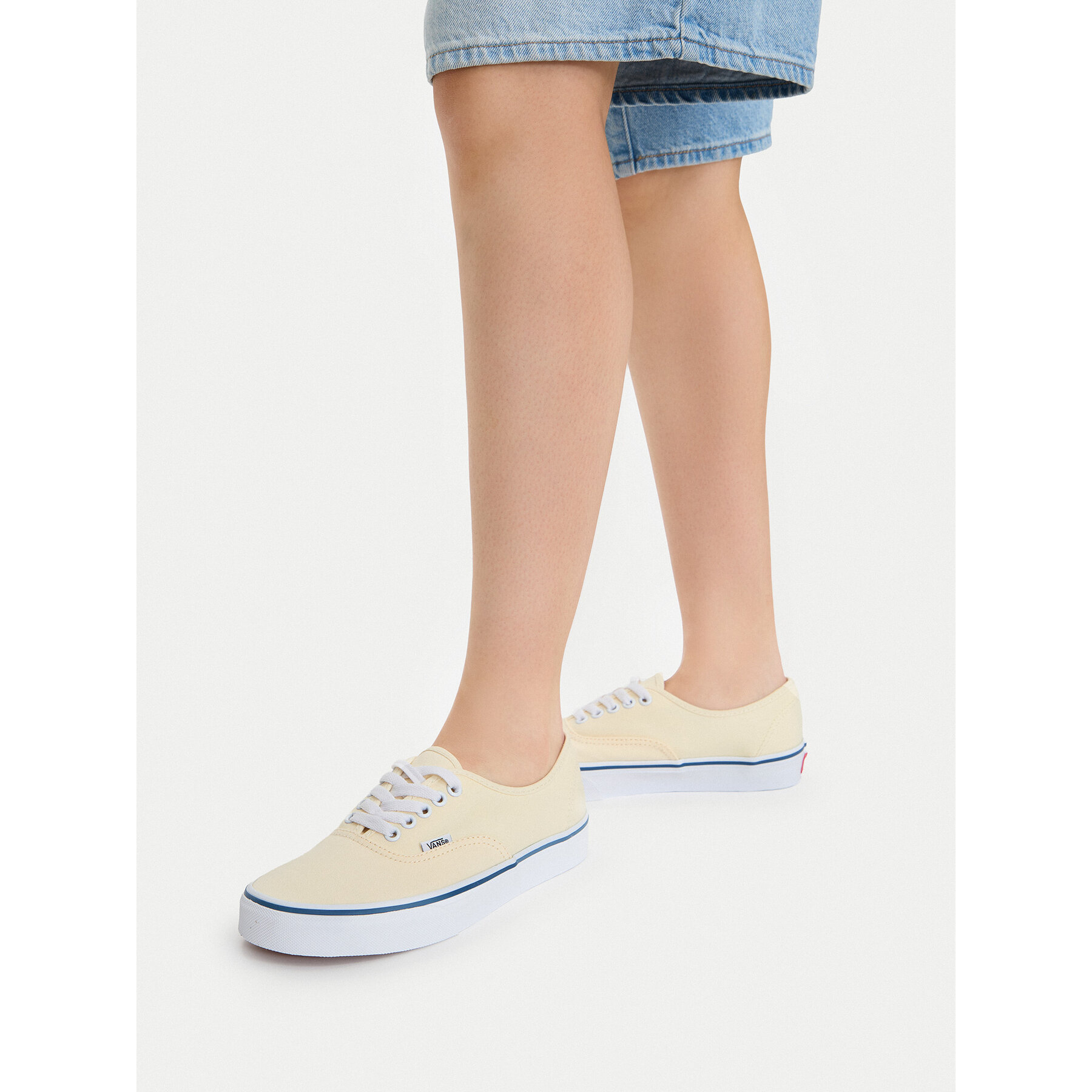 Tenis superge Vans Authentic VN000EE3WHT Rumena