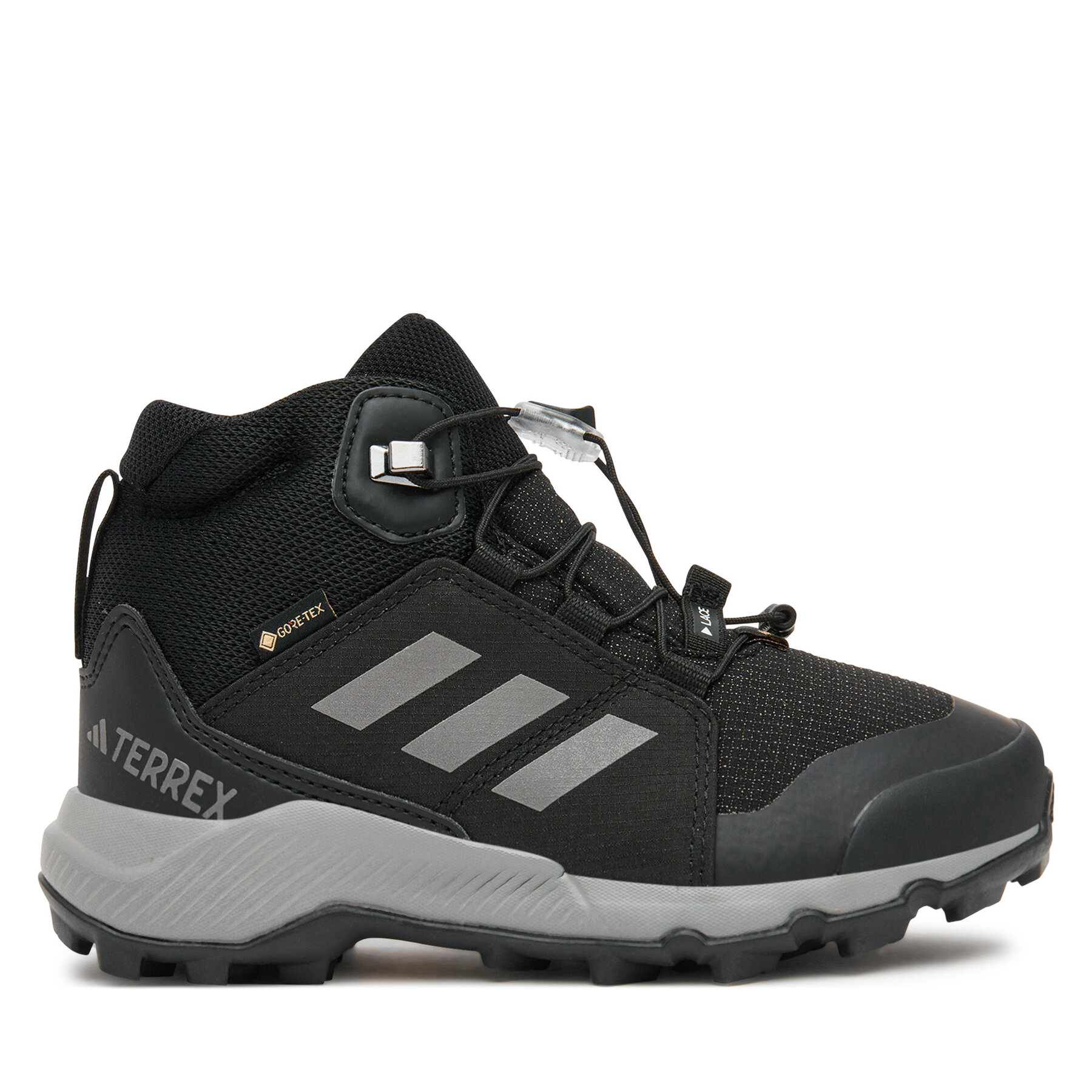 Dziecięce Trekkingi adidas, Rozmiar 36 Czarny Terrex Mid GORE-TEX IE6079