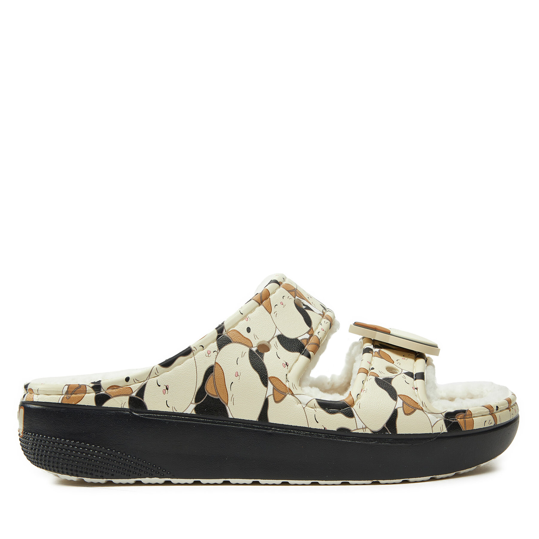 Natikači Crocs Squishmallows Cam Cozzy Sandal 210217 Bež