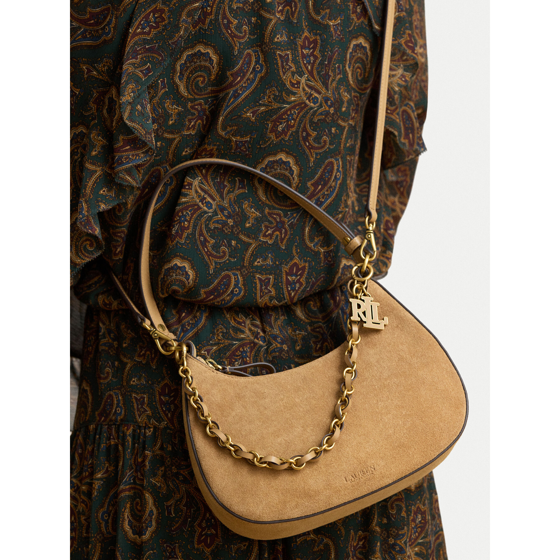 Torbica LAUREN RALPH LAUREN 431P15639003 Smeđa