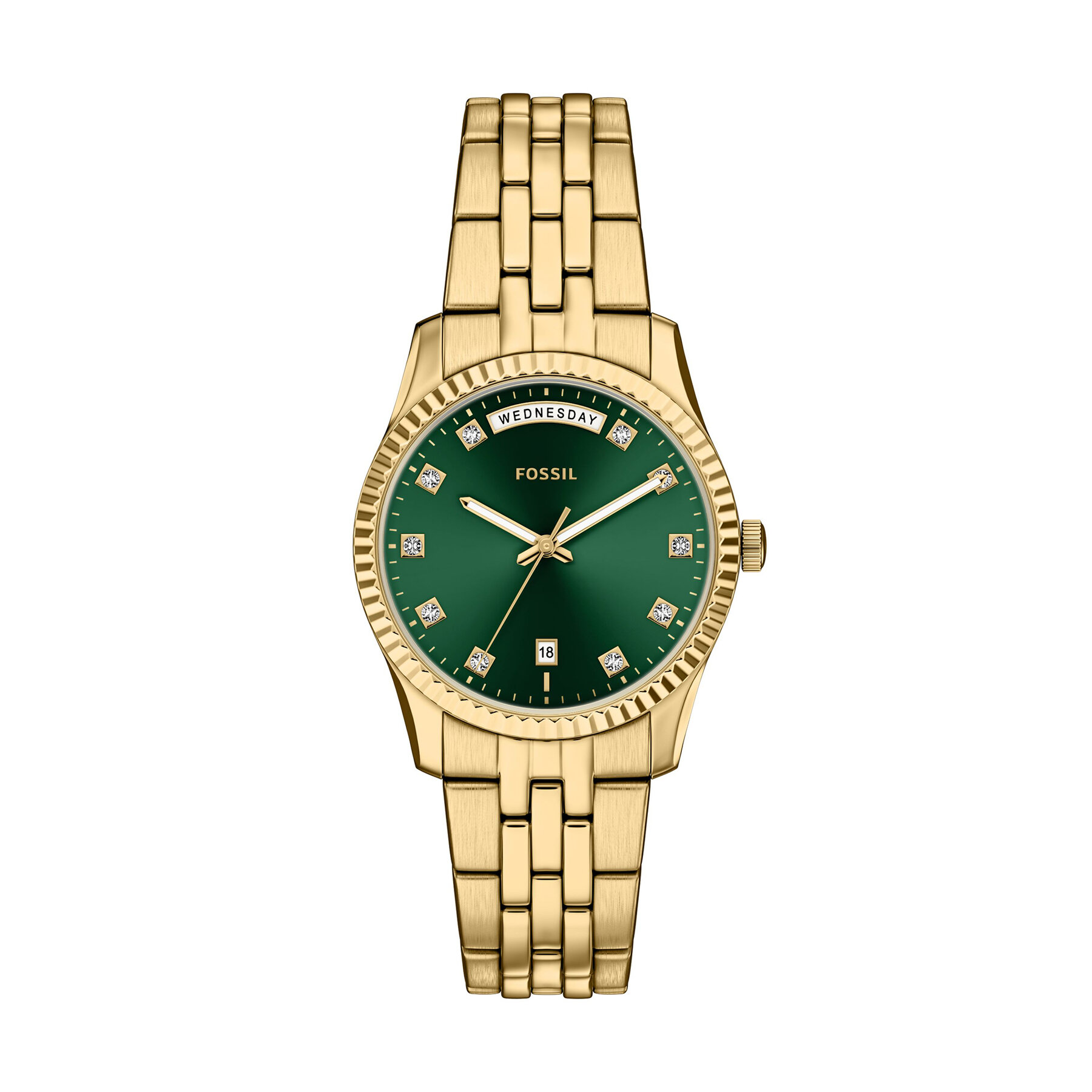 Sat Fossil Scarlette ES5460 Zlatna