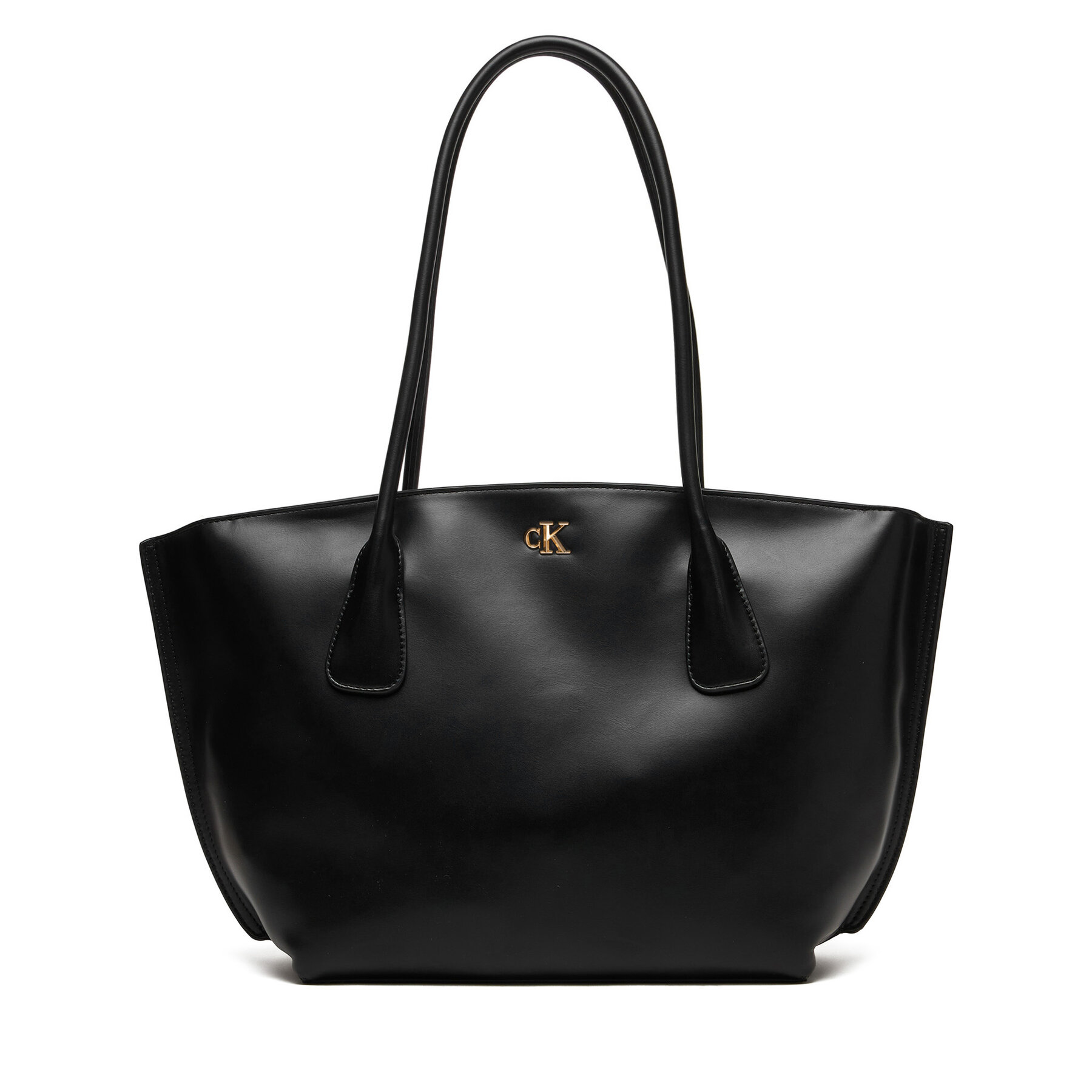 Дамска чанта Calvin Klein Ck Medium Dome Tote LV04F3344G Черен