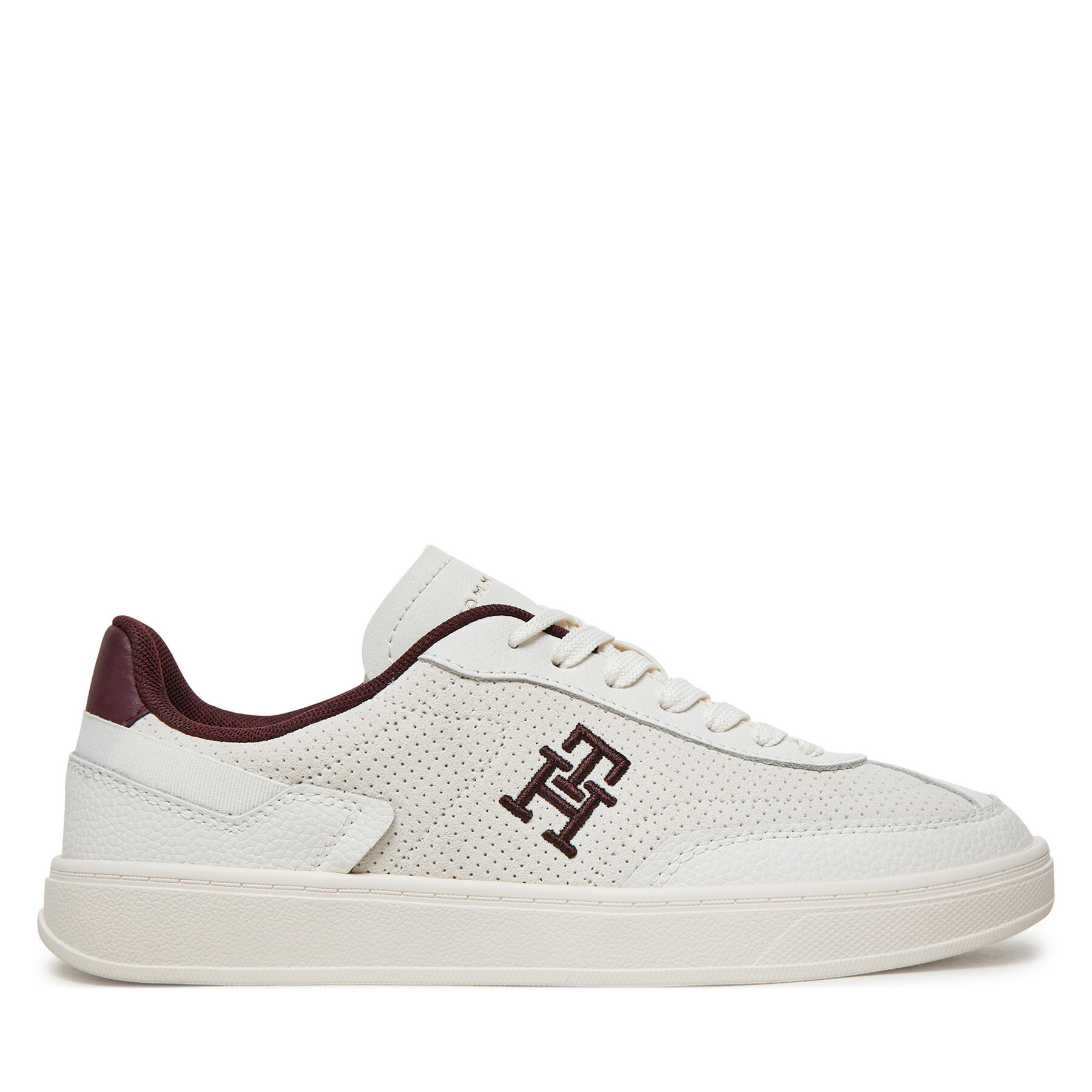 Sneakers Tommy Hilfiger Heritage Sneaker Perf FW0FW08380 Bianco