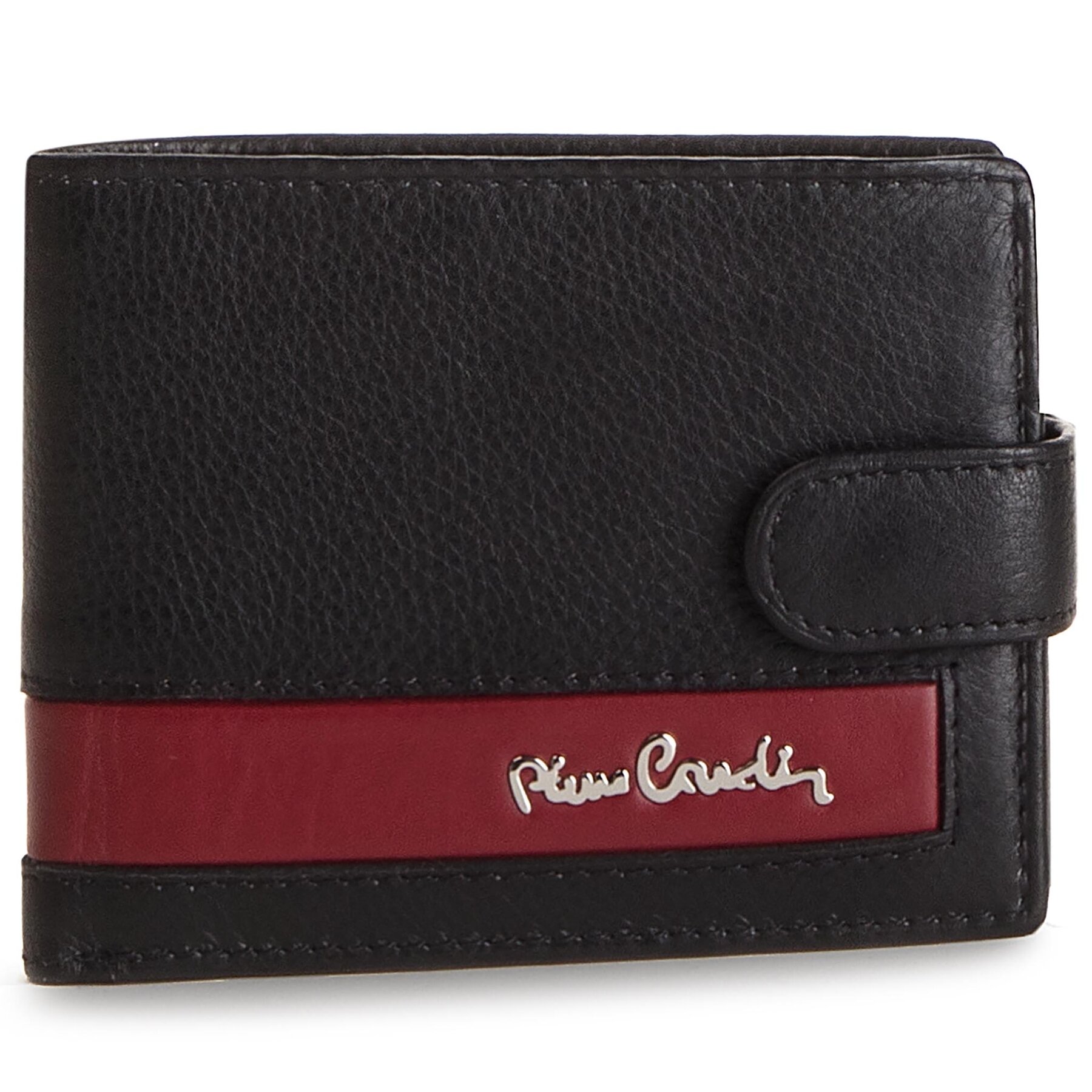 Velika moška denarnica Pierre Cardin TILAK26 323A Black/Red