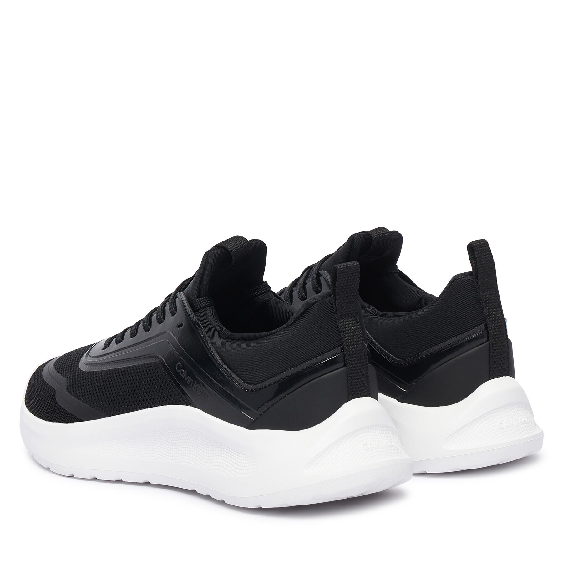 Сникърси Calvin Klein Light Eva Run Laceup Sock Jelly HW0HW03434 Черен