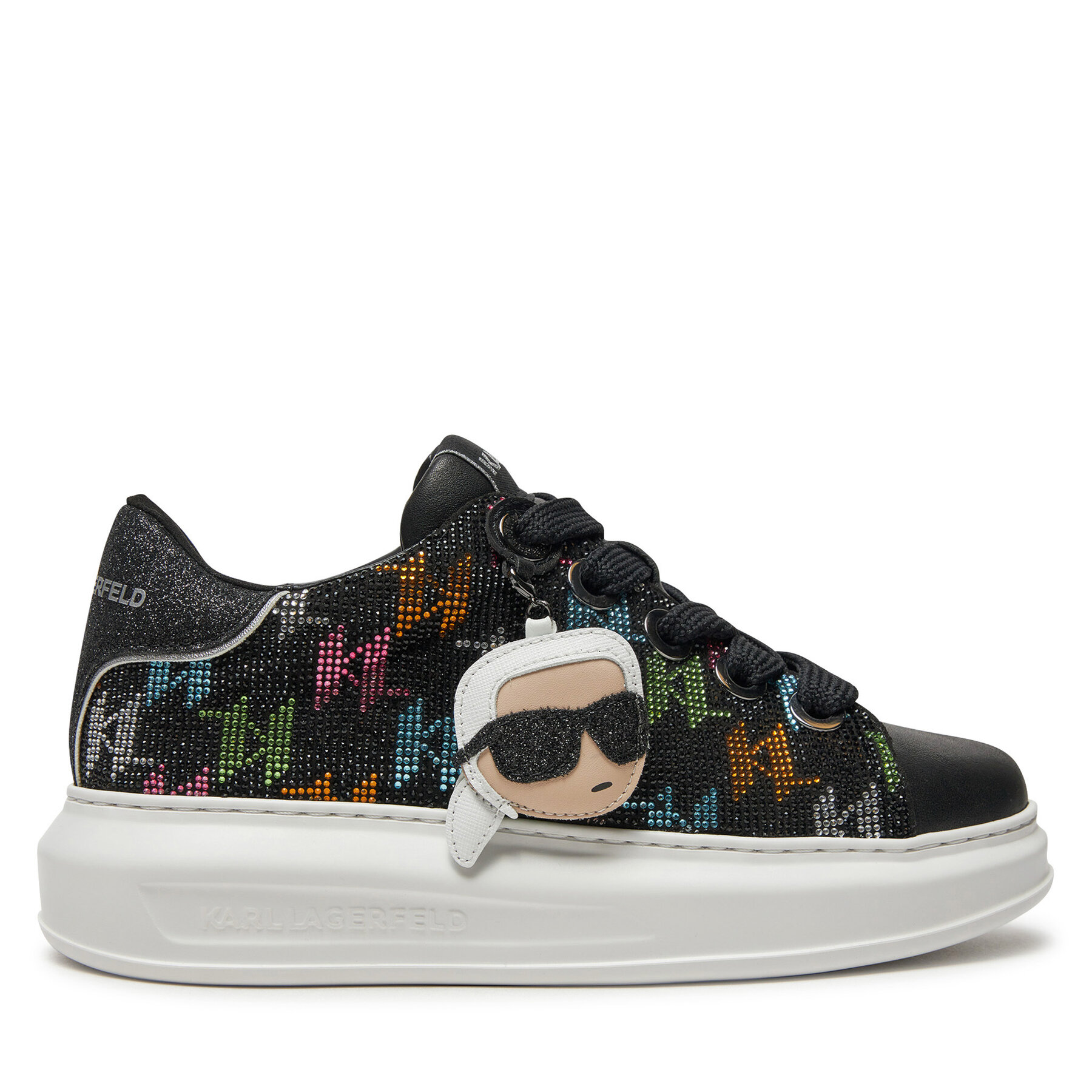 Dámske Sneakersy KARL LAGERFELD, Rozmer: 39, Čierna, KL62576M