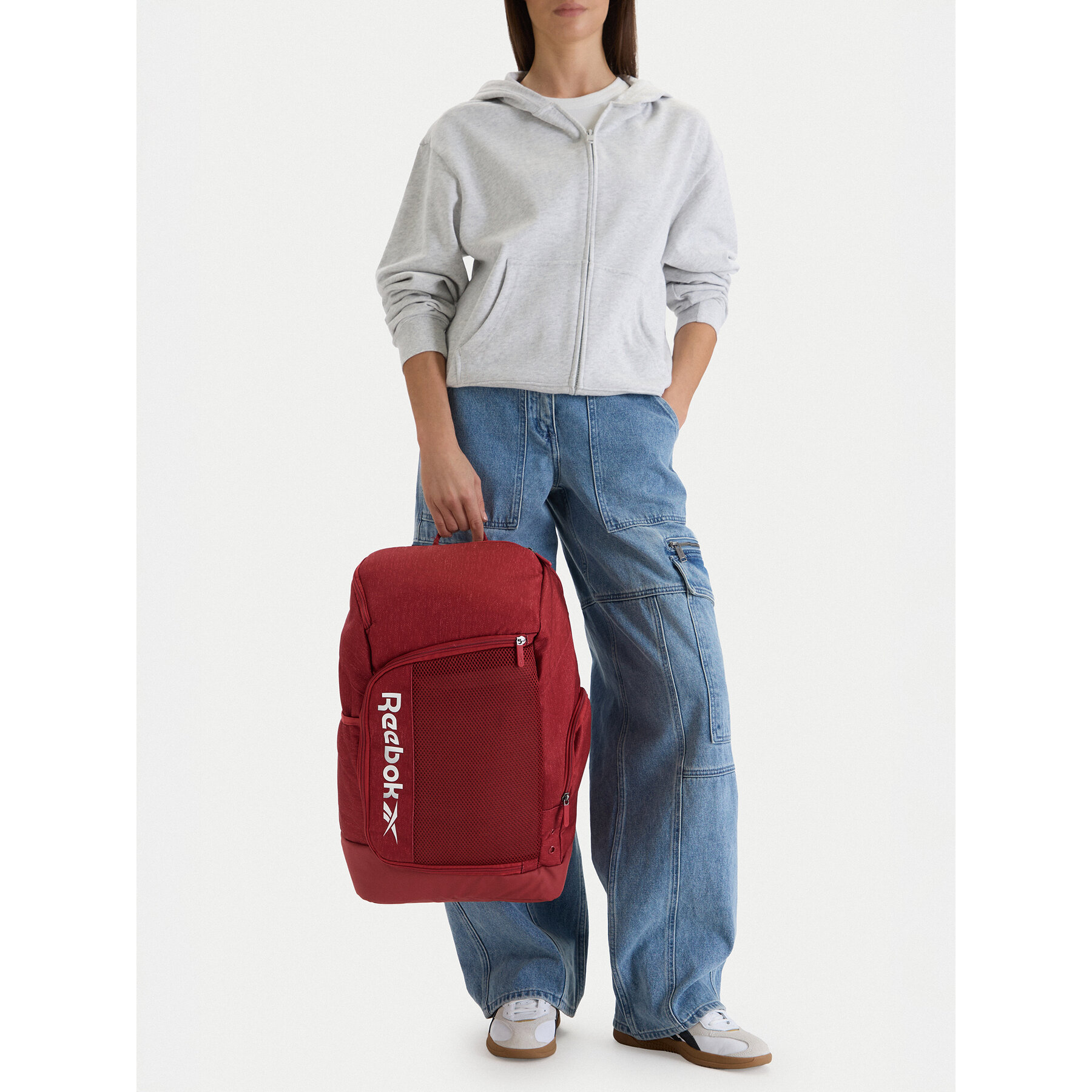 Potovalni nahrbtnik Reebok CWBEO-RBK-WS-007-09 Bordo rdeča