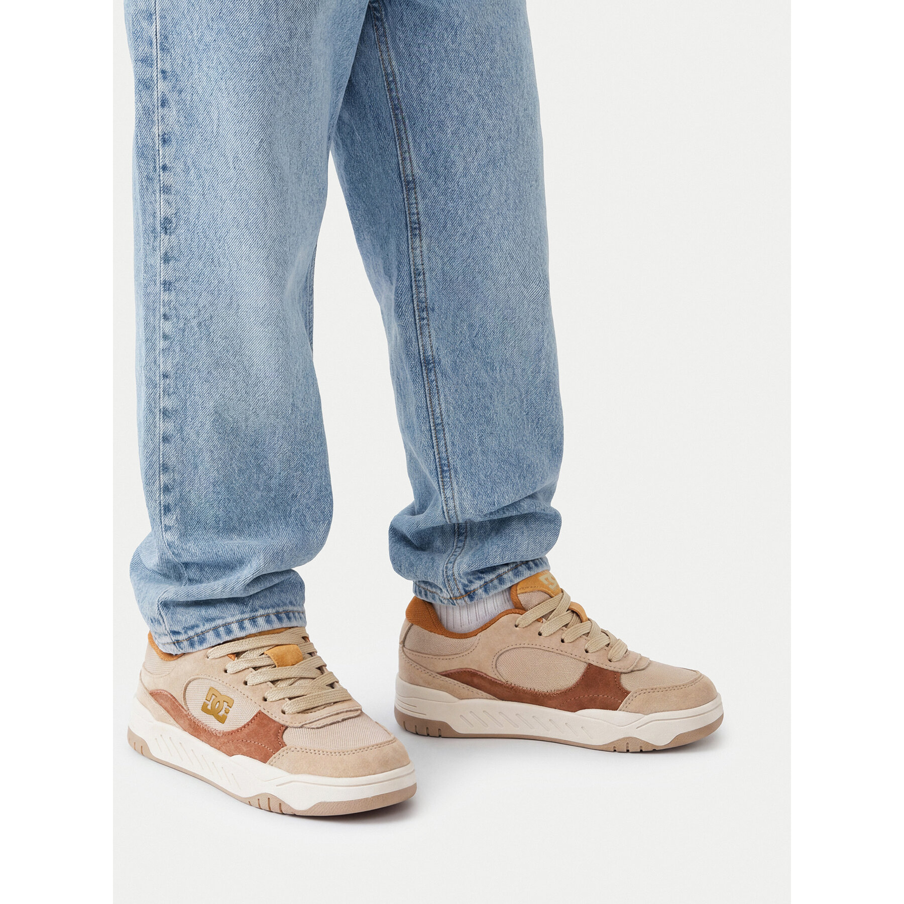Superge DC Shoes CEOWB-CP40-23383H2 Temno bež
