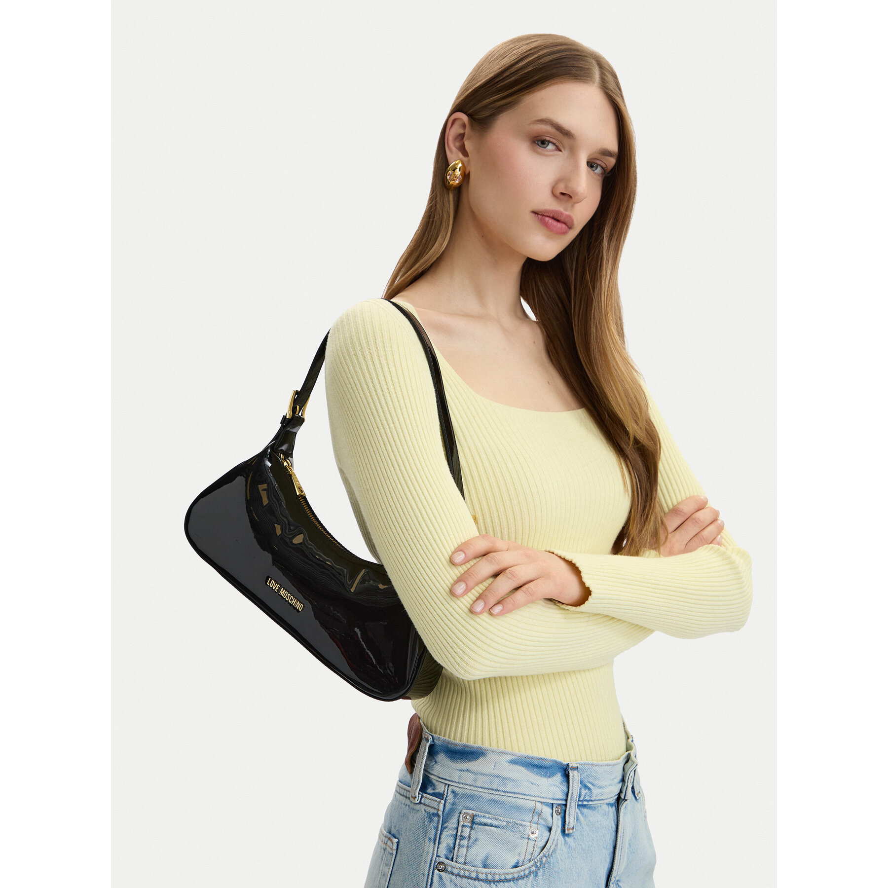 Torbica LOVE MOSCHINO JC4390PP0OKE2000 Crna
