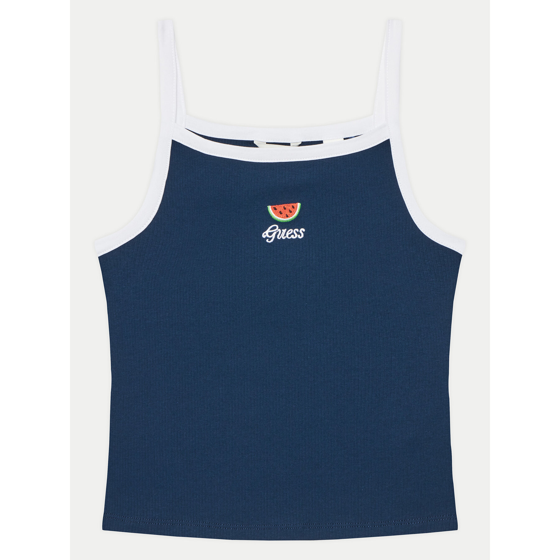 Guess Τοπ J5GI07 KCU20 Μπλε Slim Fit