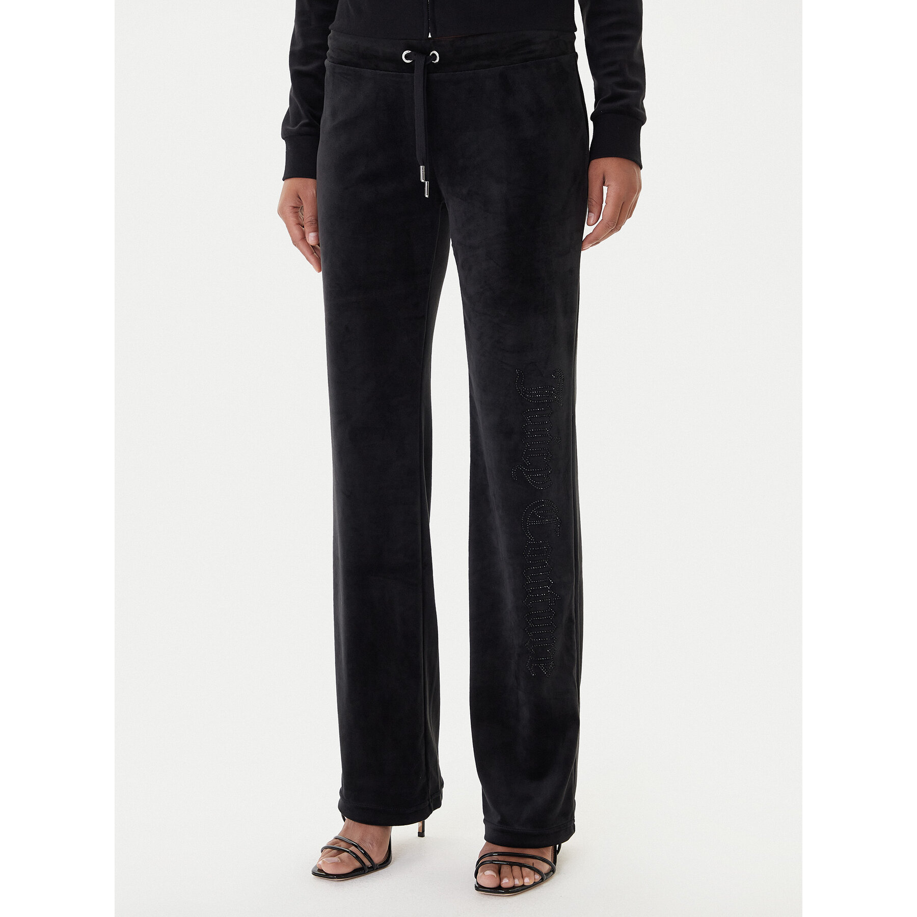 Juicy Couture Jogginghose Christine JCWBJ225311 Schwarz Flared Leg