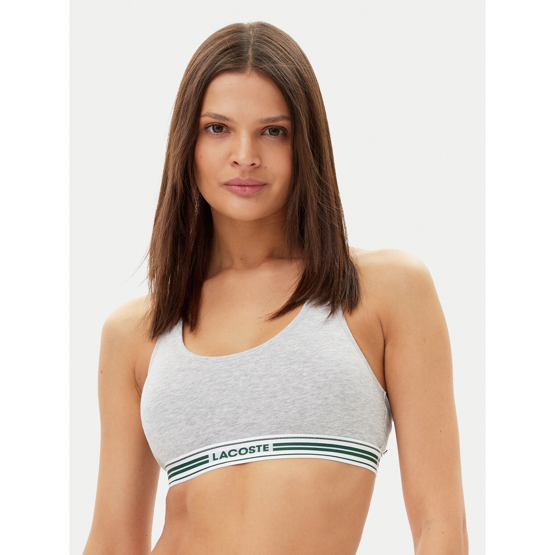 Lacoste Melltartó felső IF8179 Szürke