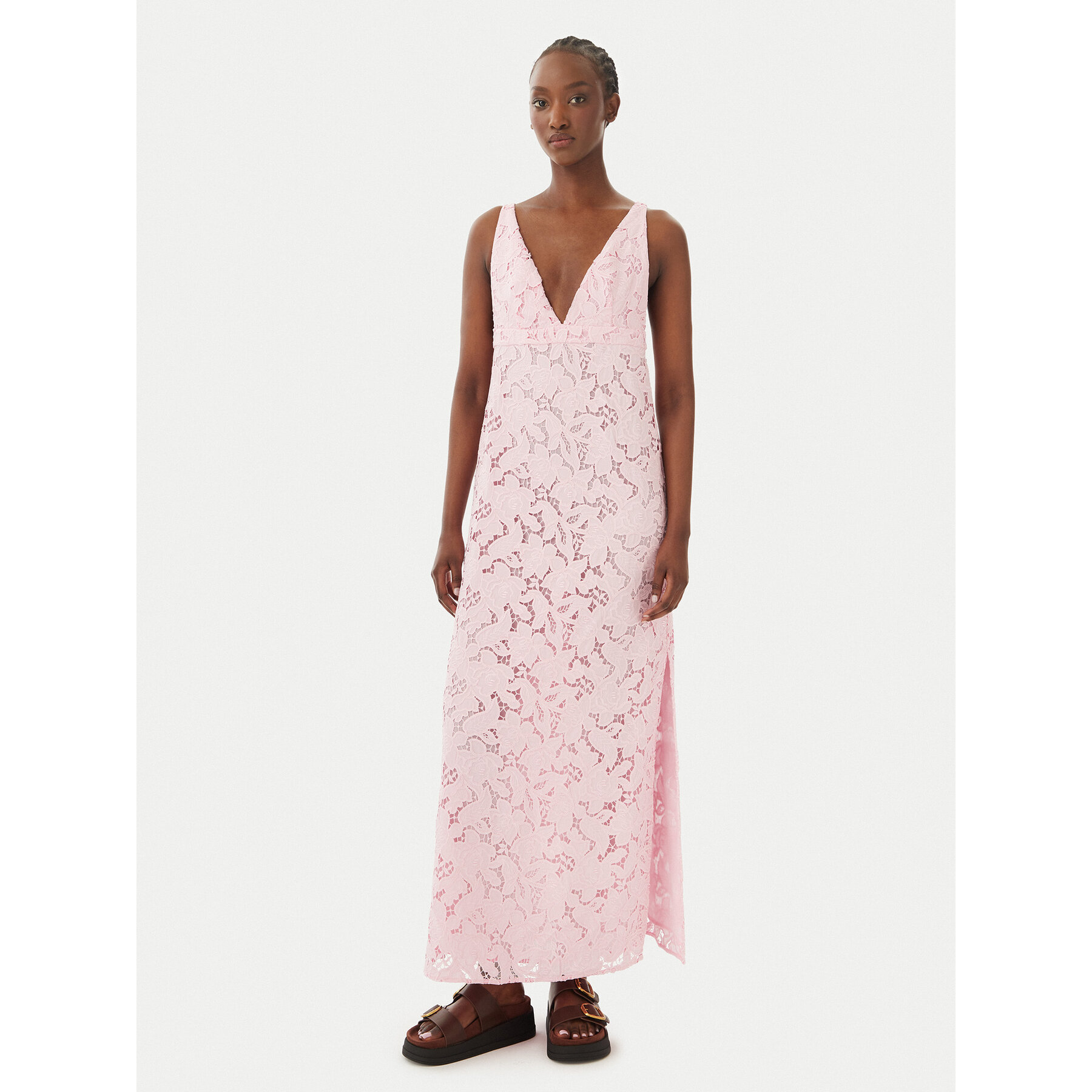 MICHAEL Michael Kors Sommerkleid MS683HIKR1 Hellrosa Slim Fit