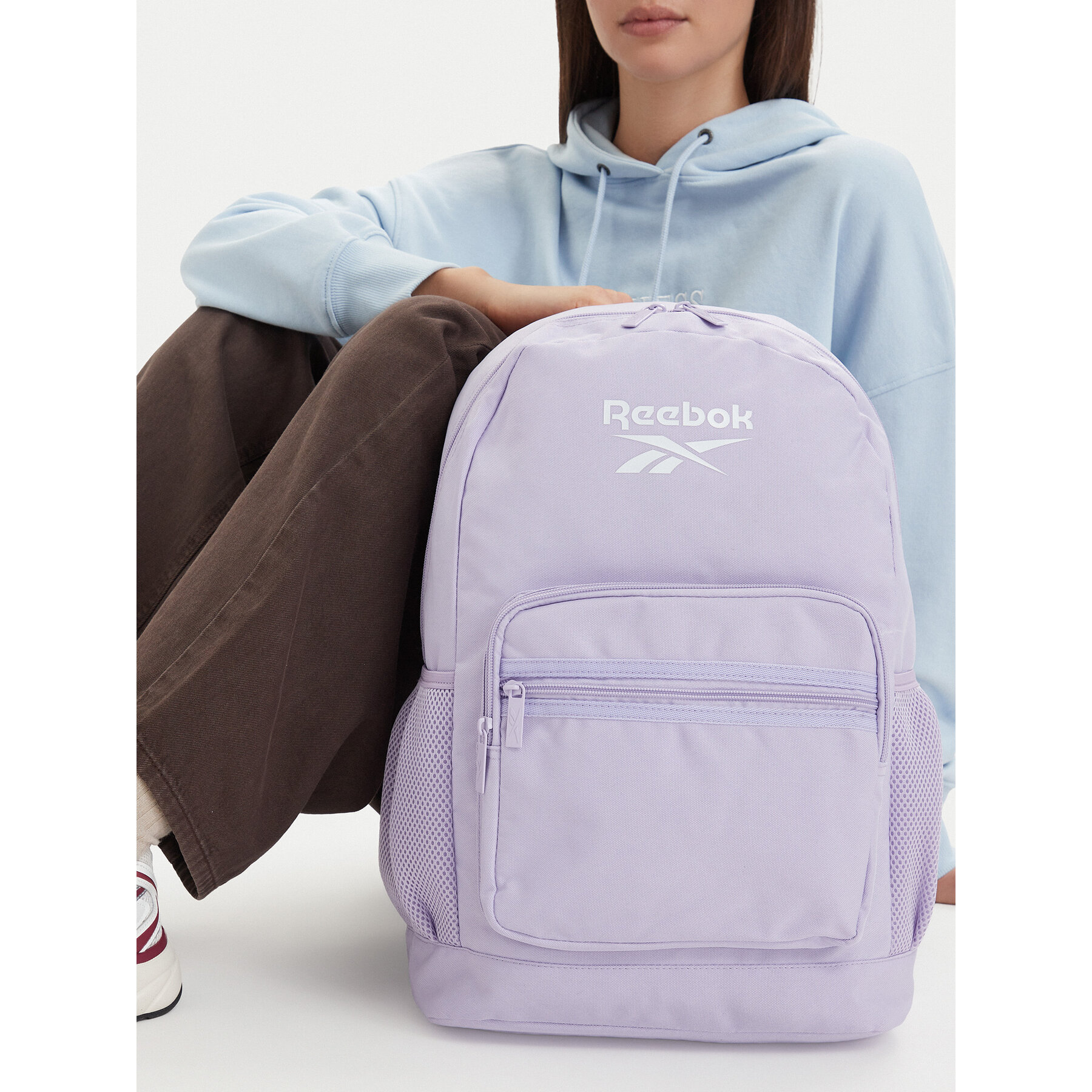 Ruksak Reebok CWBEO-RBK-P-004-10 Svetlo fialová