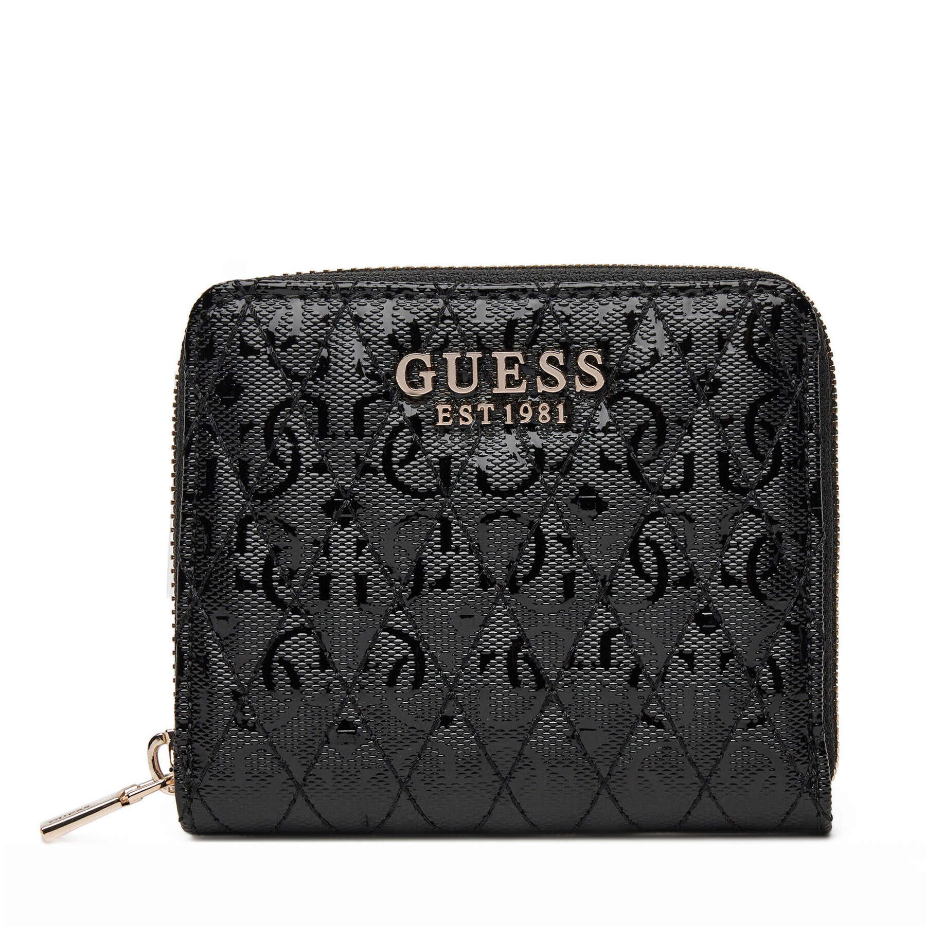 Mały Portfel Damski Guess Czarny SWGG96 26137