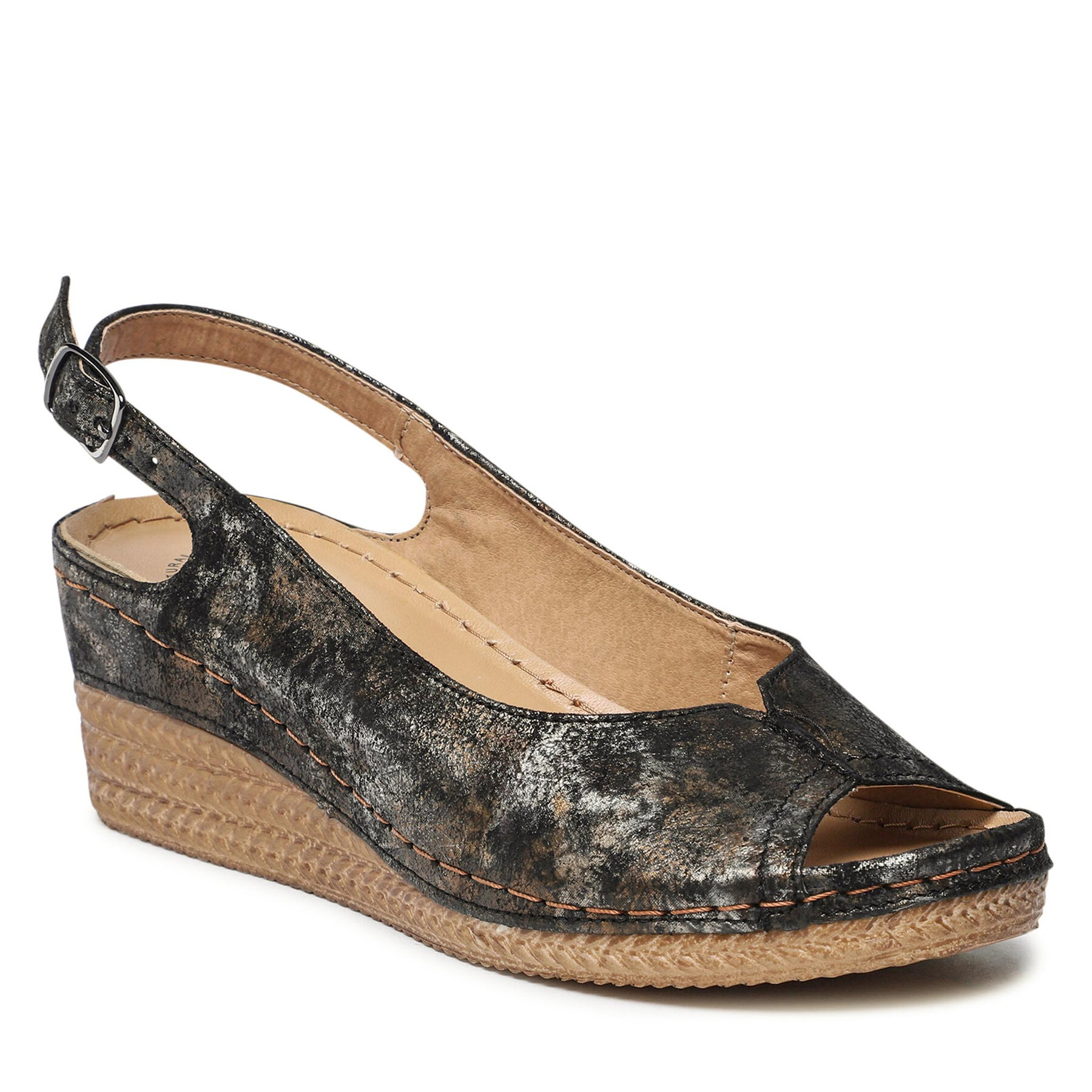 Sandále Go Soft ARC-2309-02 Čierna