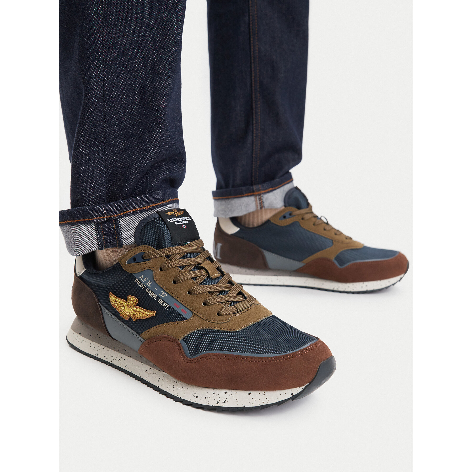 Сникърси Aeronautica Militare 262SC0288UCT03545 Цветен