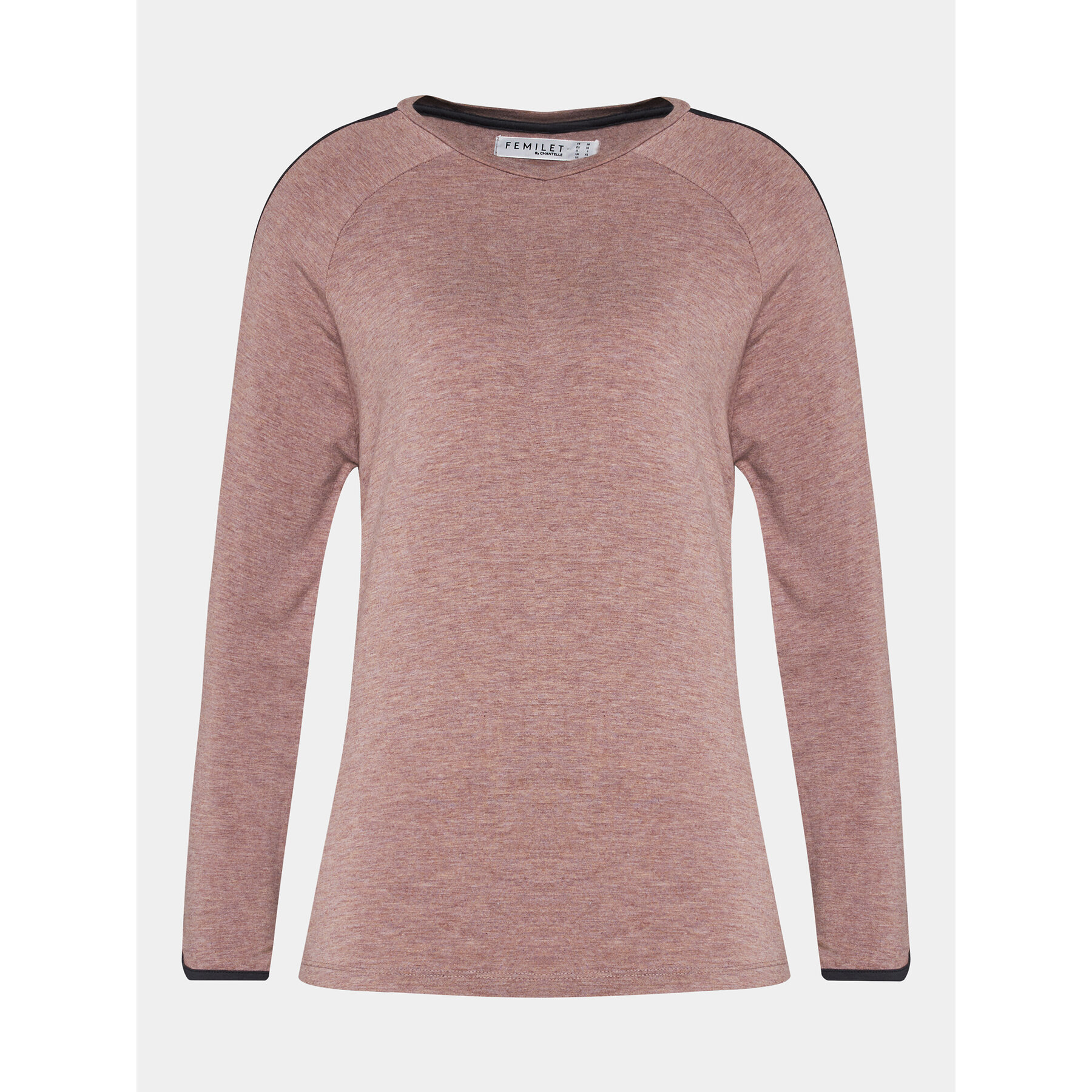 Femilet by Chantelle Maglietta del pigiama Mabel FN8120-02R Rosa Regular Fit