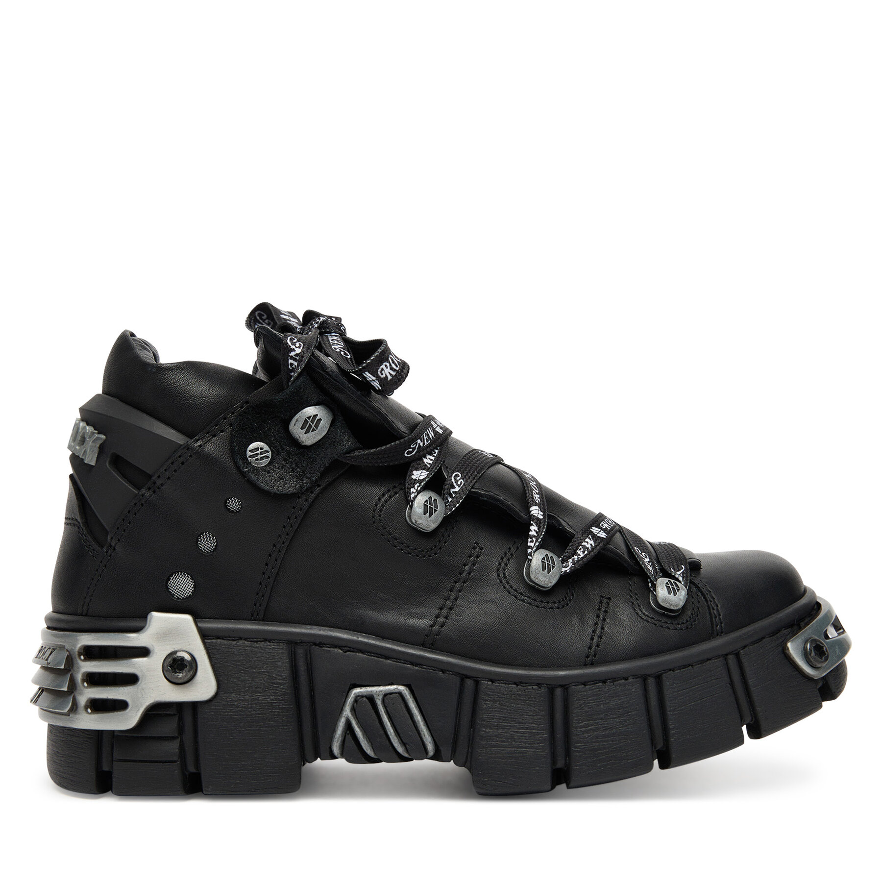 Sneakersy NEW ROCK M-WALL106NSHLACE-C2 Čierna