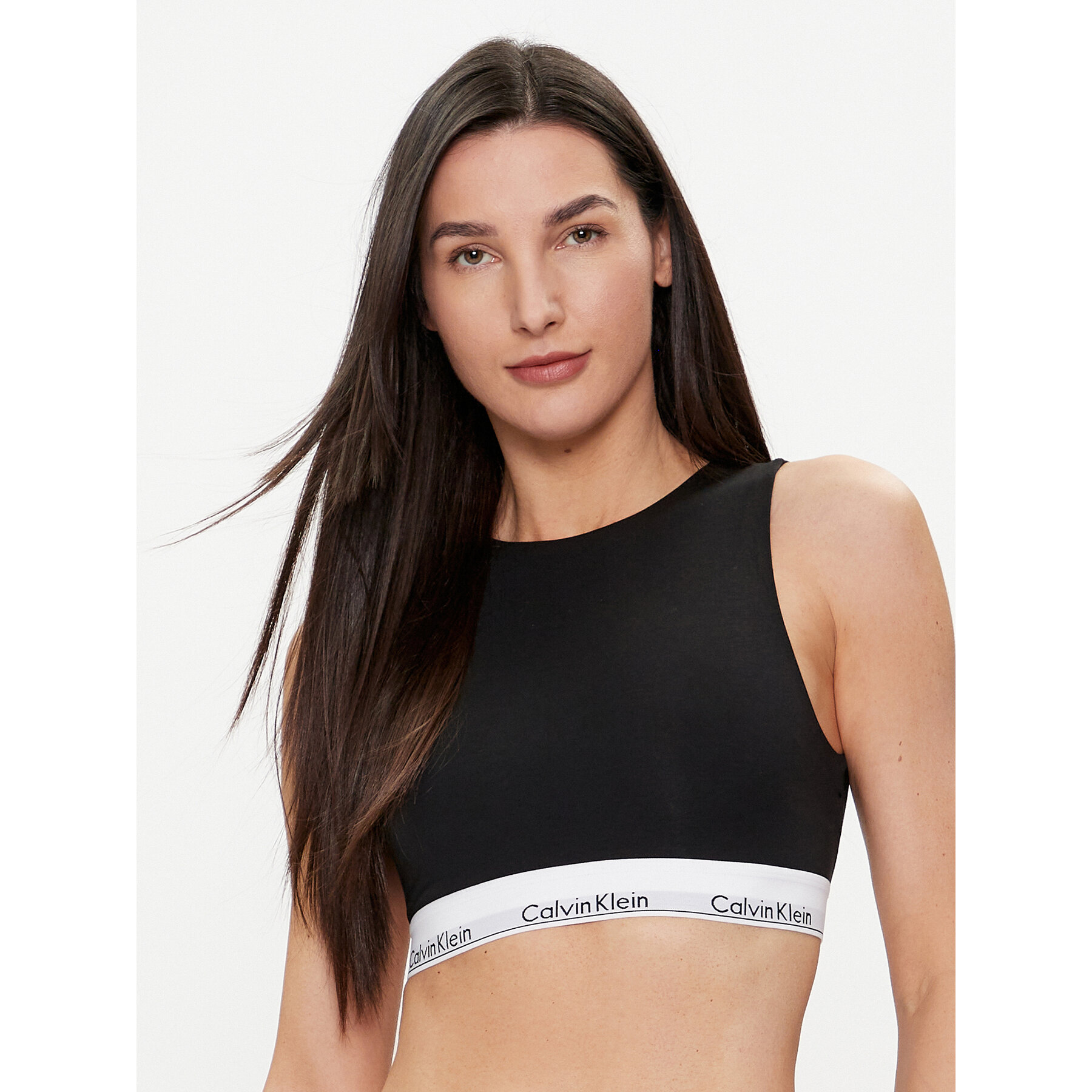 Calvin Klein Underwear Melltartó felső 000QF7626E Fekete