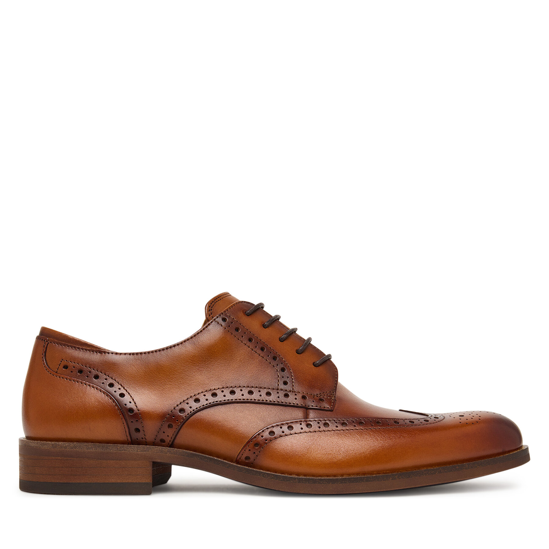 Félcipő Clarks CraftRemi Tip 26186394 Barna