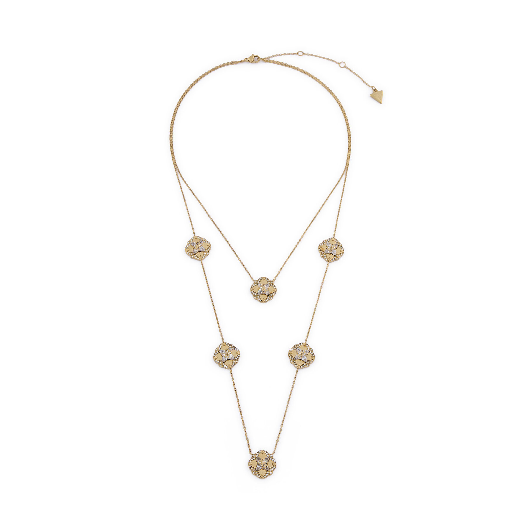 Náhrdelník Guess JUBN05 500JW Zlatá