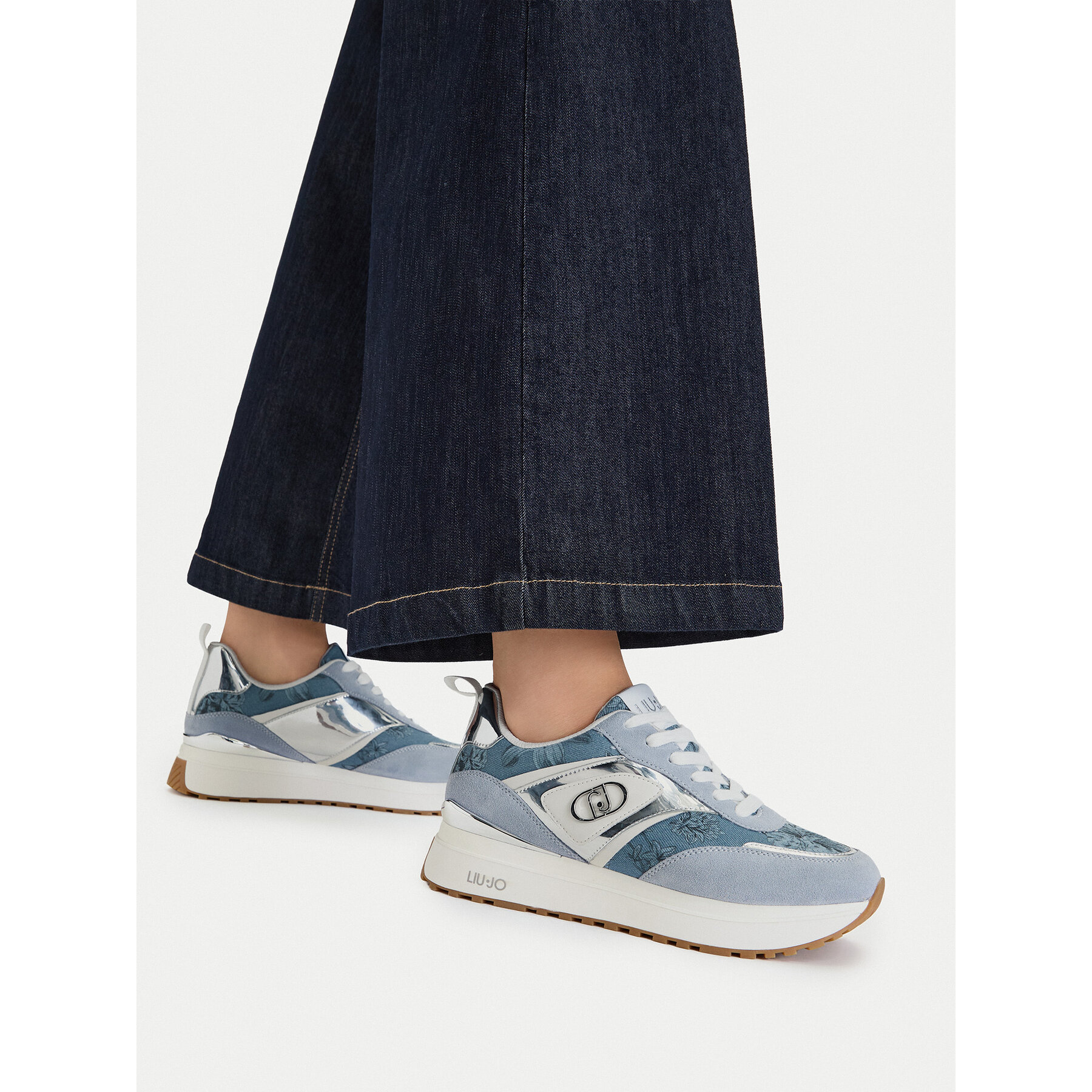Sneakers Liu Jo Maxi Wonder 97 BA6007 PX878 Albastru