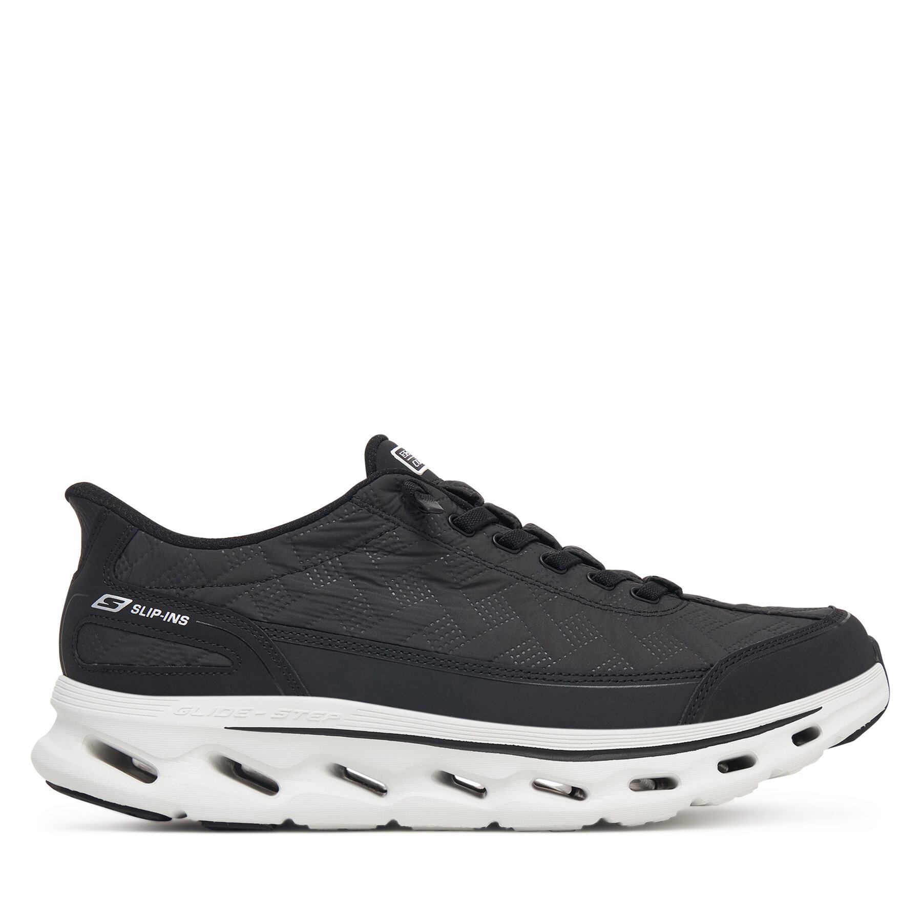 Superge Skechers GO WALK Glide-Step 2.0 - Cozy Fit Walker 217035/BKW Črna