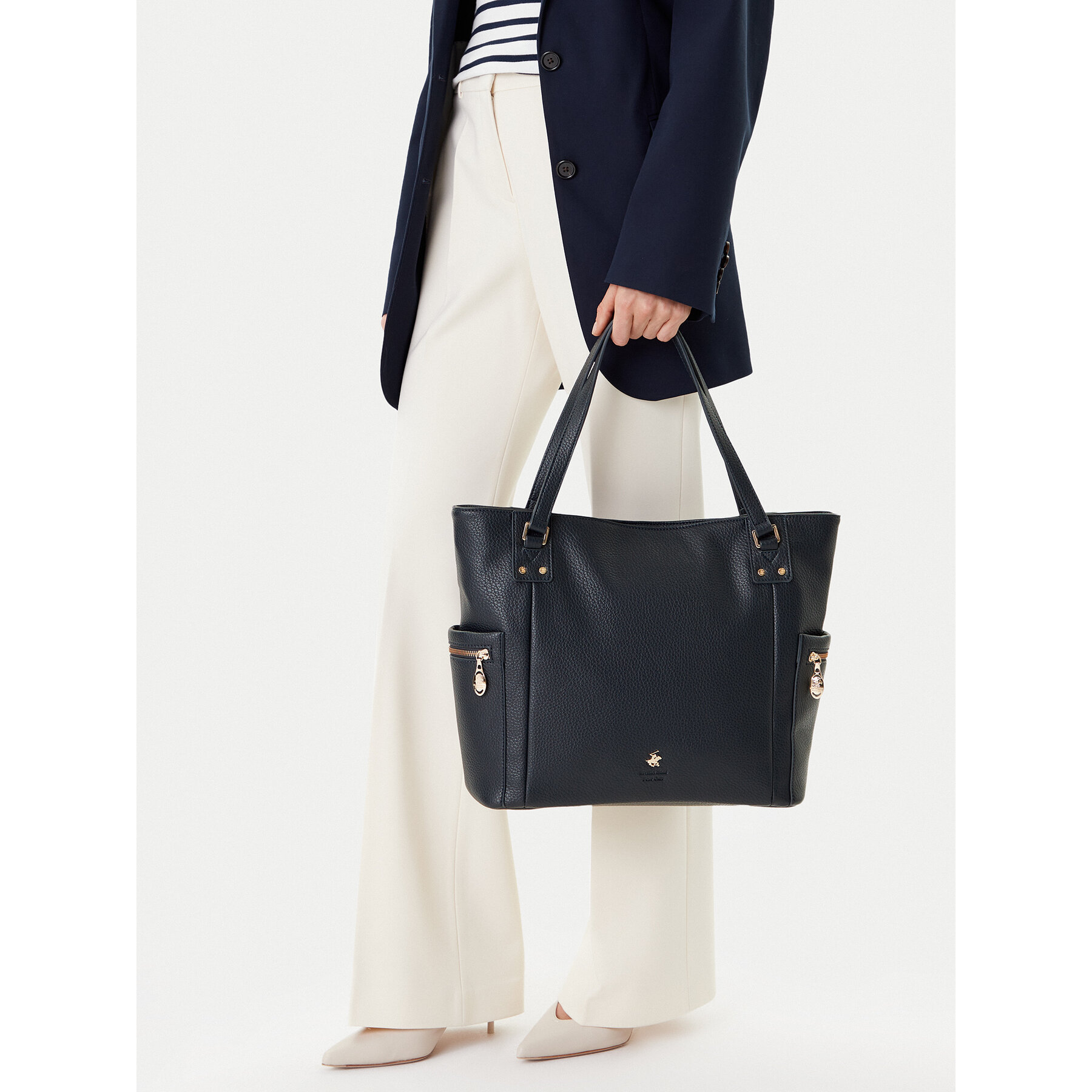 Дамска чанта Beverly Hills Polo Club CEO-BHPC-C-005-08 Тъмносин