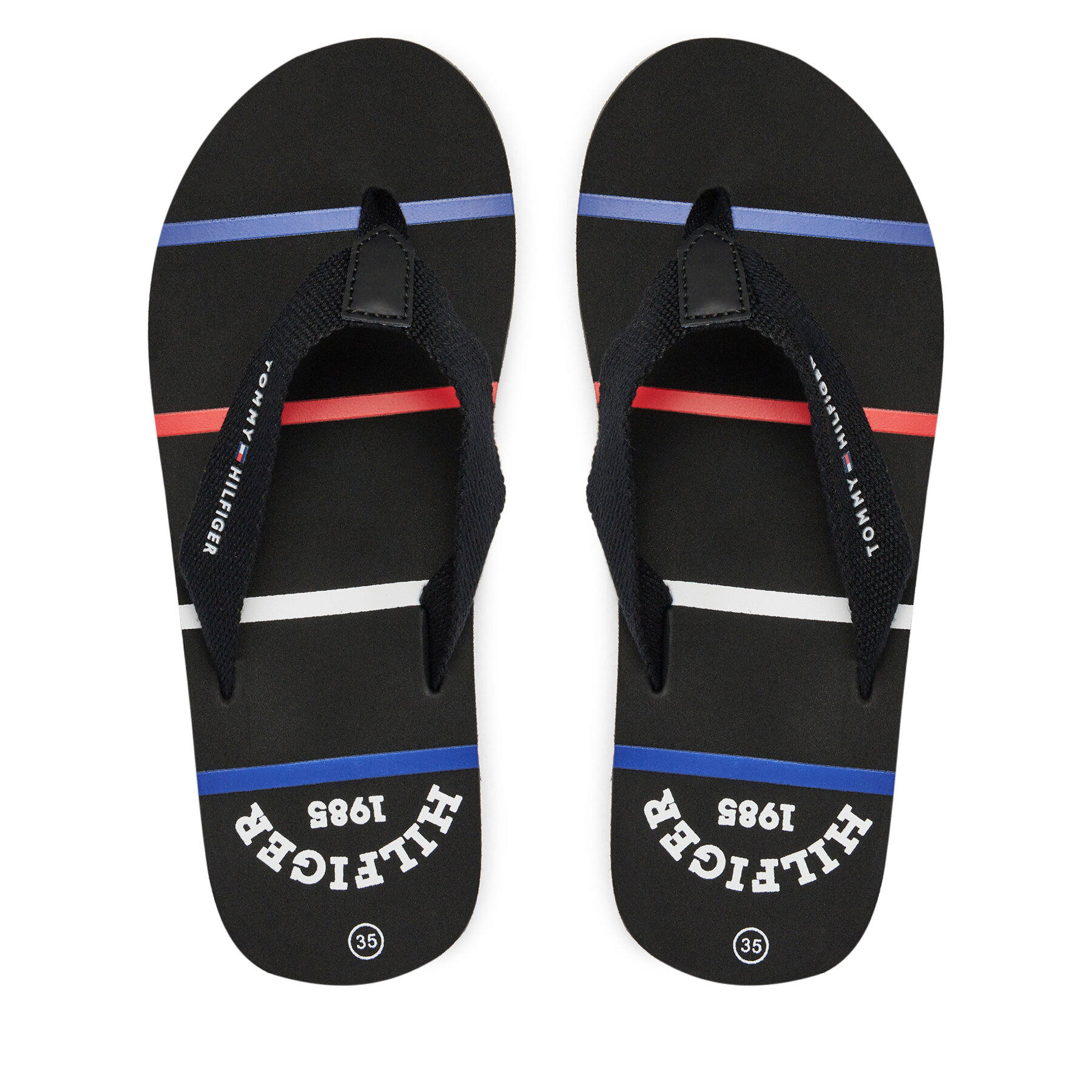 Fiú Flip-flops Tommy Hilfiger, Méret: 36, Fekete, T3B8-33447-0058 S