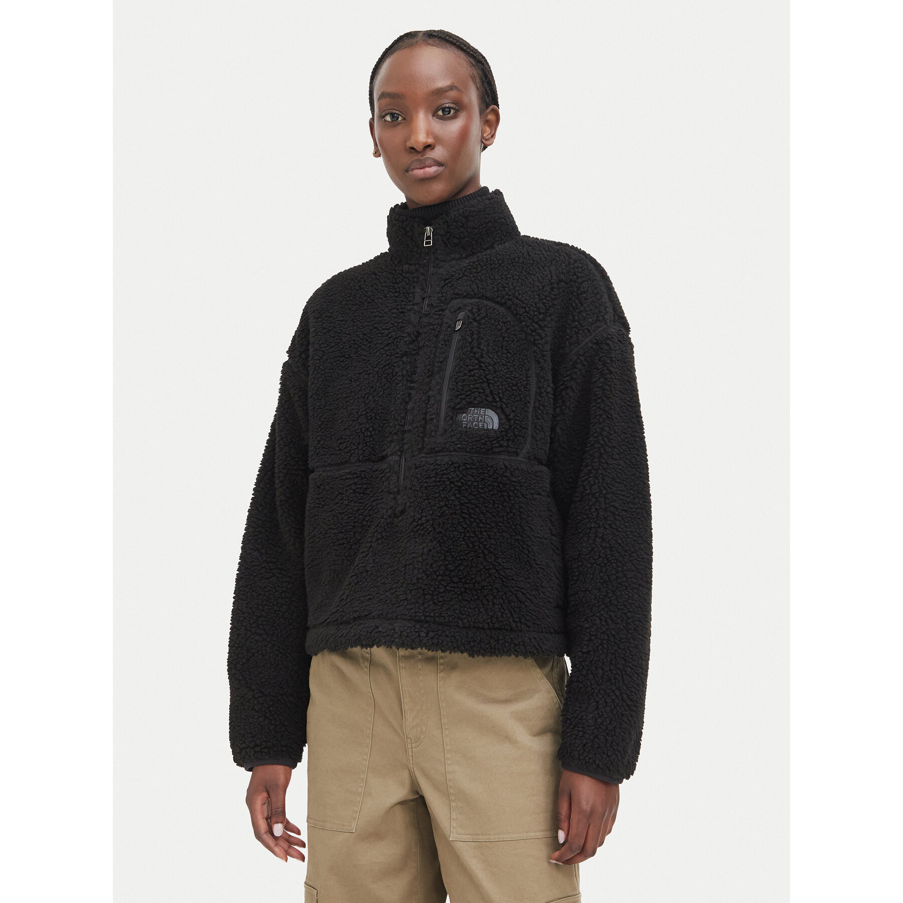 The North Face Fleecejacke Extreme Pile 2 NF0A8KQZ Schwarz Relaxed Fit