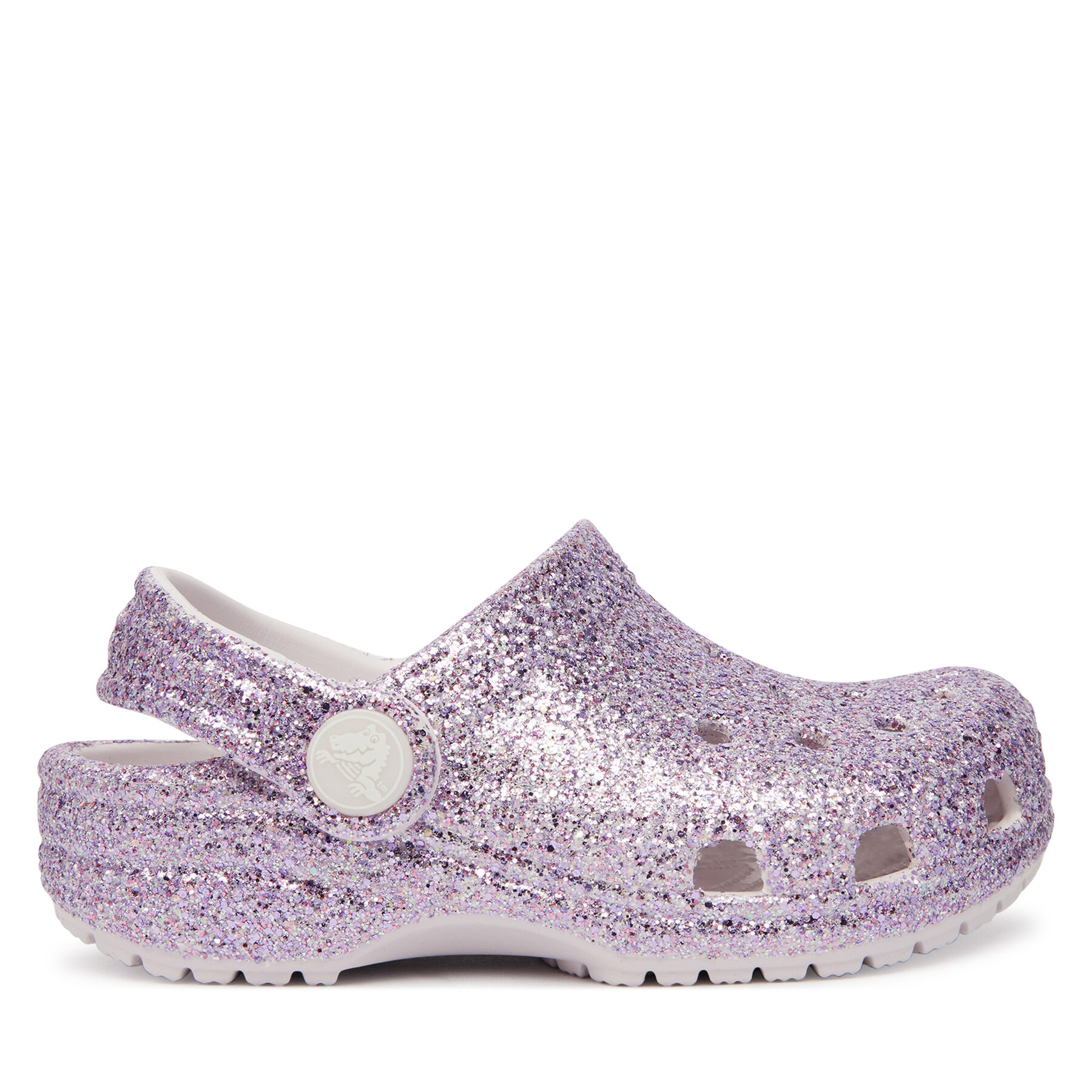 Natikači Crocs Classic Chunky Glitter Clog T 211940 Vijolična