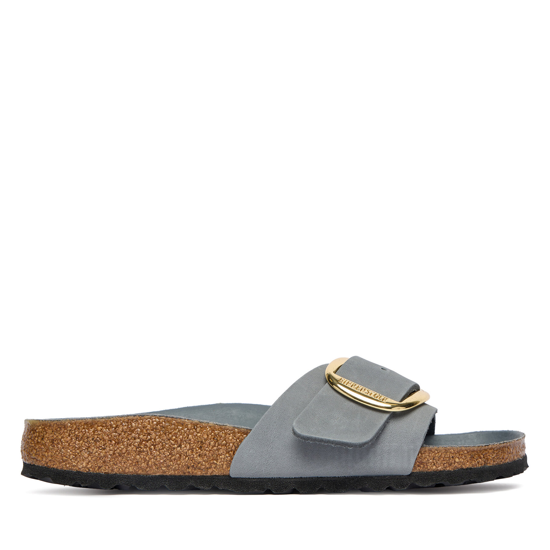 Παντόφλες Birkenstock Madrid Big Buckle Hex 1032090 Γκρι