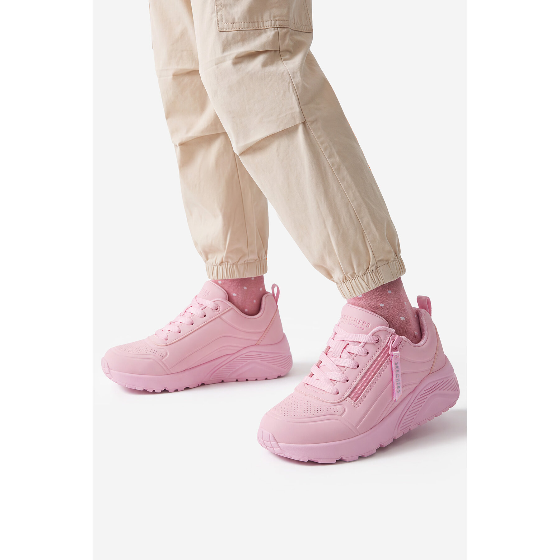 Sneakers Skechers CEO-UNO LITE - EASY ZIP 310387L LTPK Roz