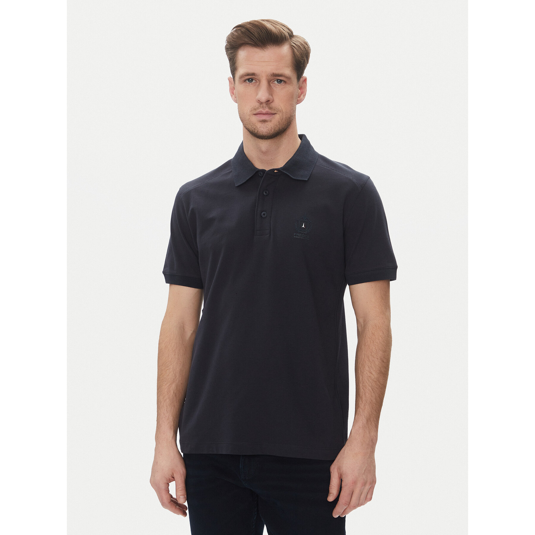 Aeronautica Militare Pólóing 251PO1868P347 Sötétkék Regular Fit