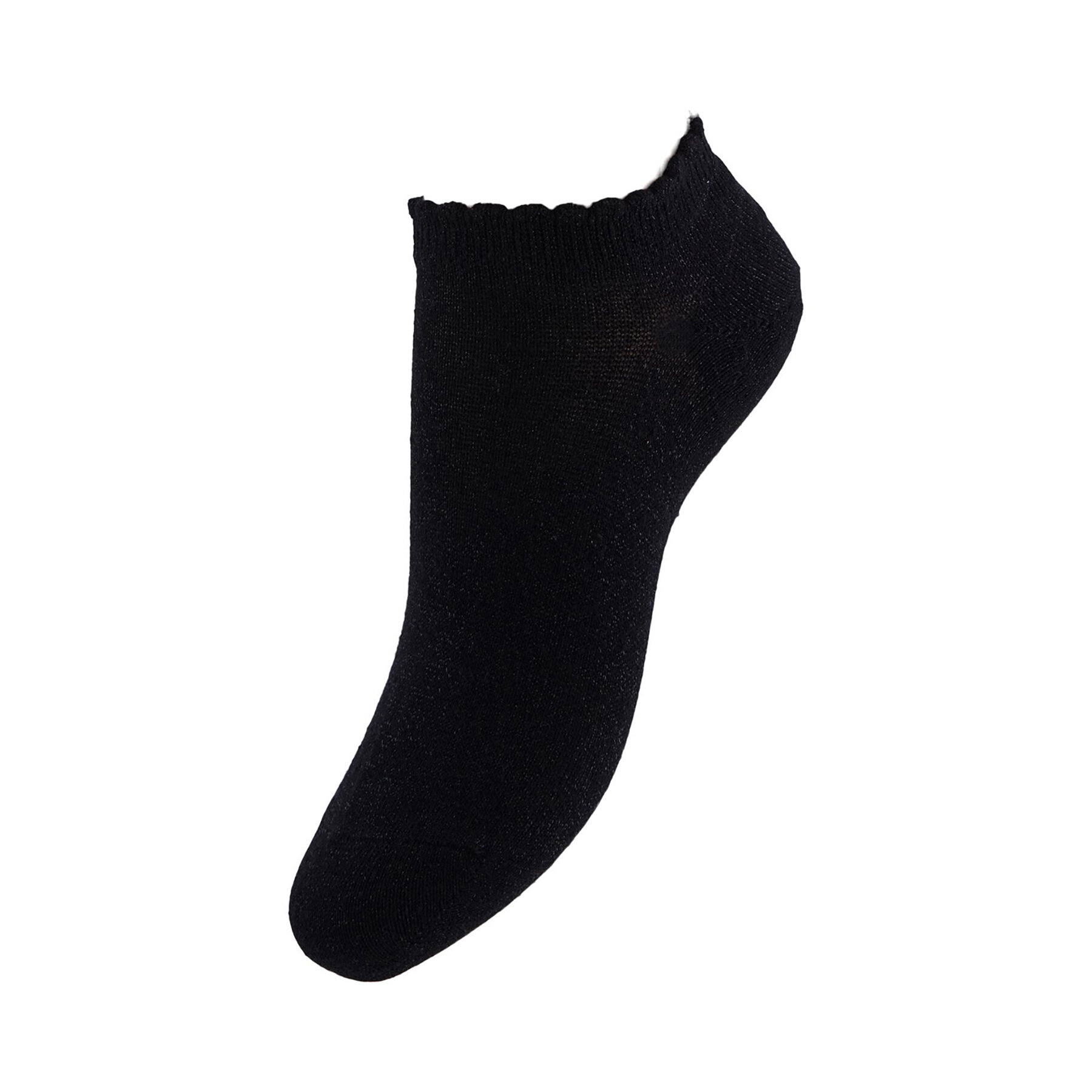 Ženske niske čarape Pieces 17120149 Black